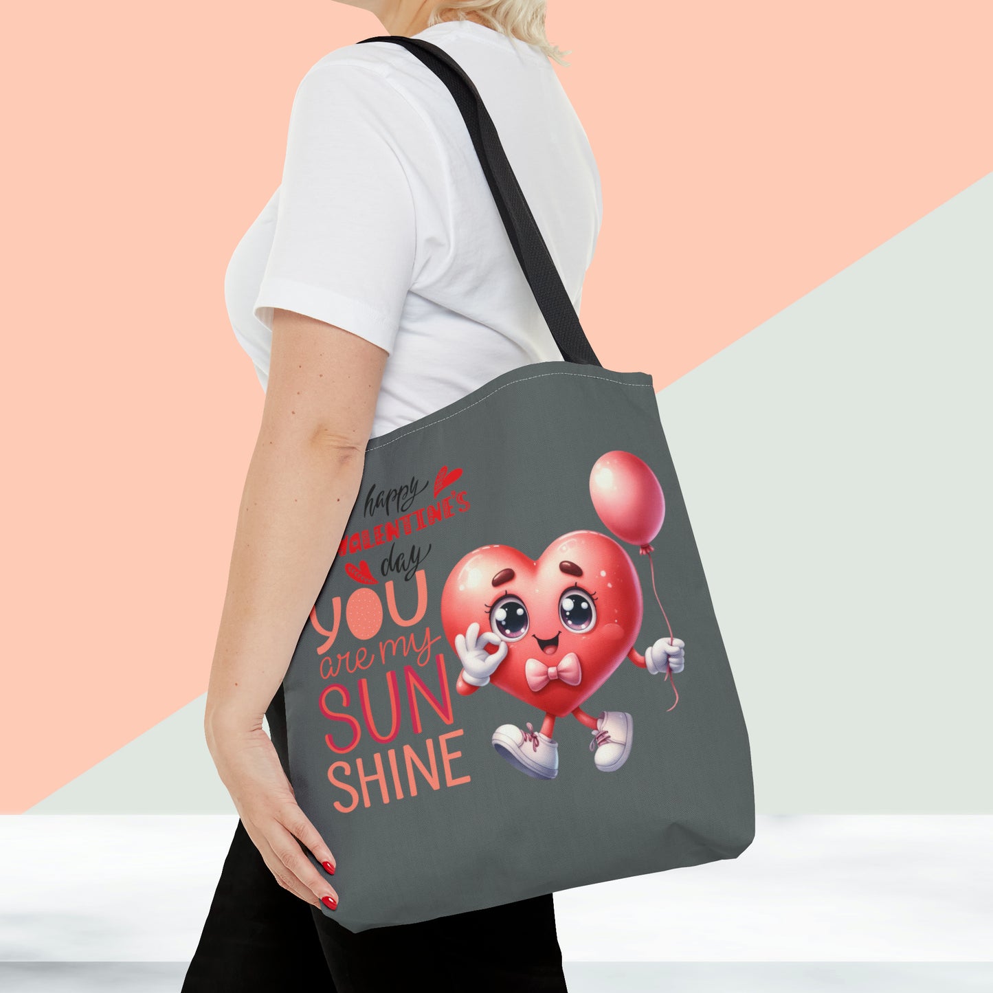 Happy Valentines Day Tote Bag