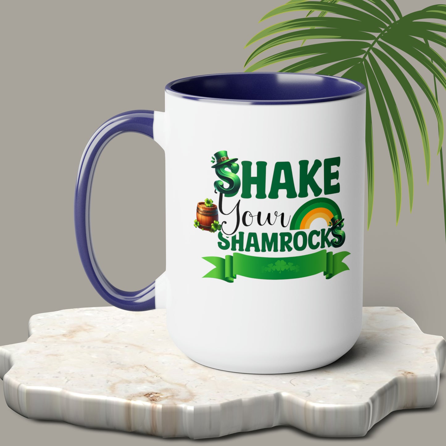 St Patrick's Day two-Tone Coffee Mugs, 15oz