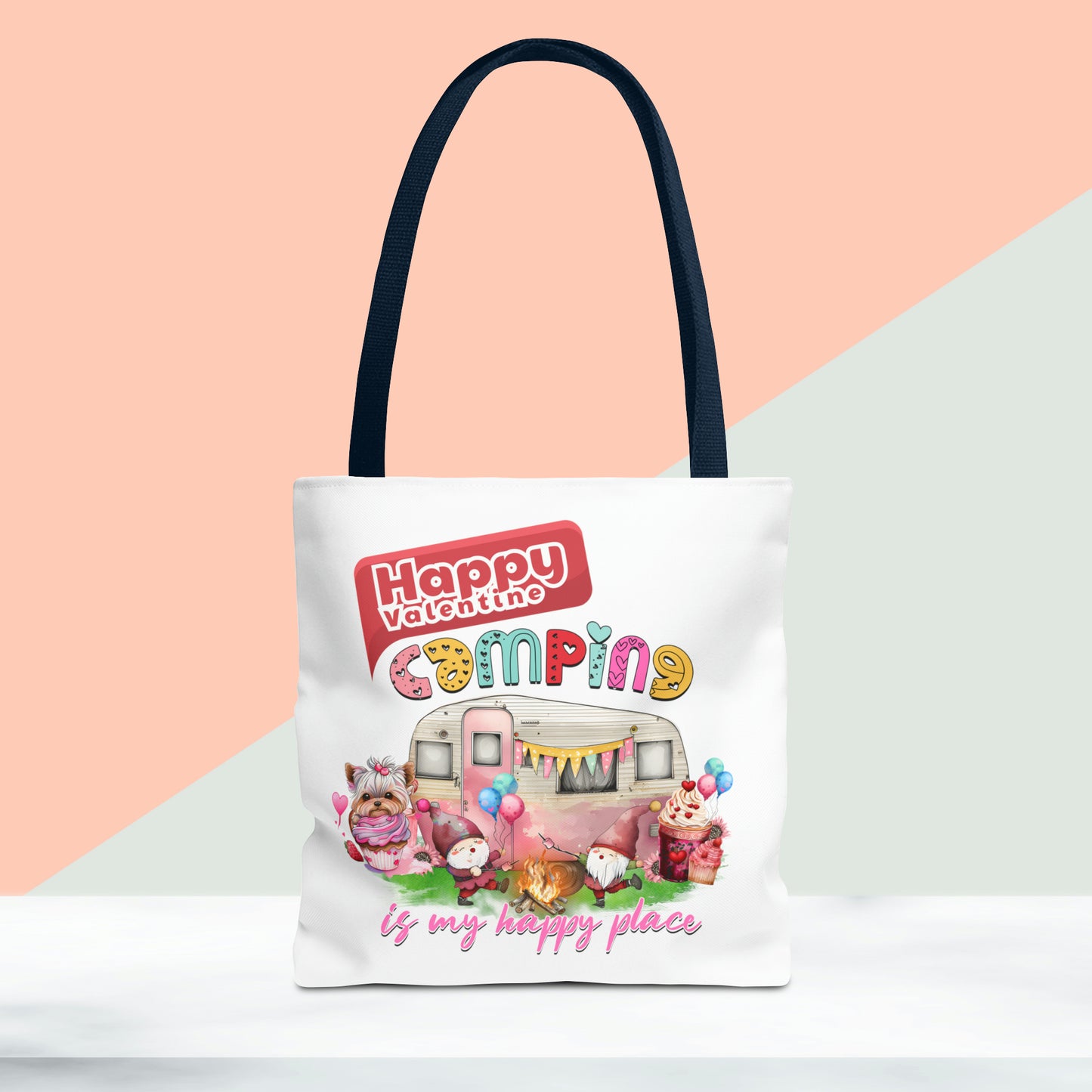 Happy Valentines Day Tote Bag