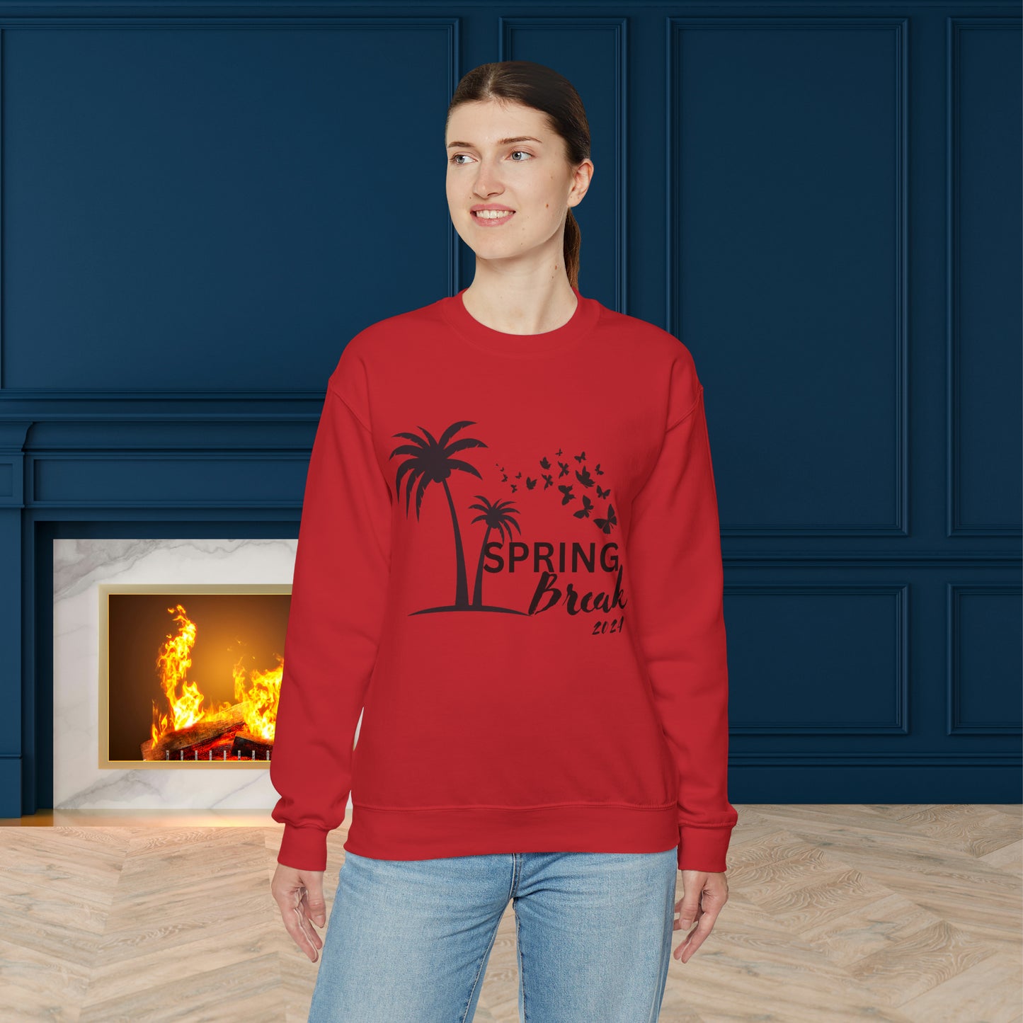 Spring Break 2024 Unisex Crewneck Sweatshirt