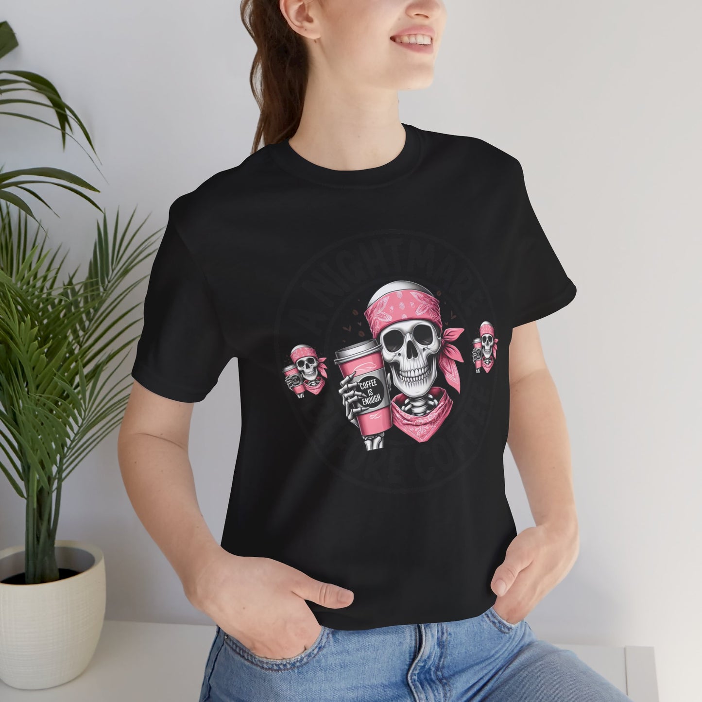 A Nightmare Before coffee T-shirt, Happy Halloween T-shirt, Trick Or Treat T-shirt, Halloween T-shirt, Cool Halloween T-shirt, Spooky T-shirt,