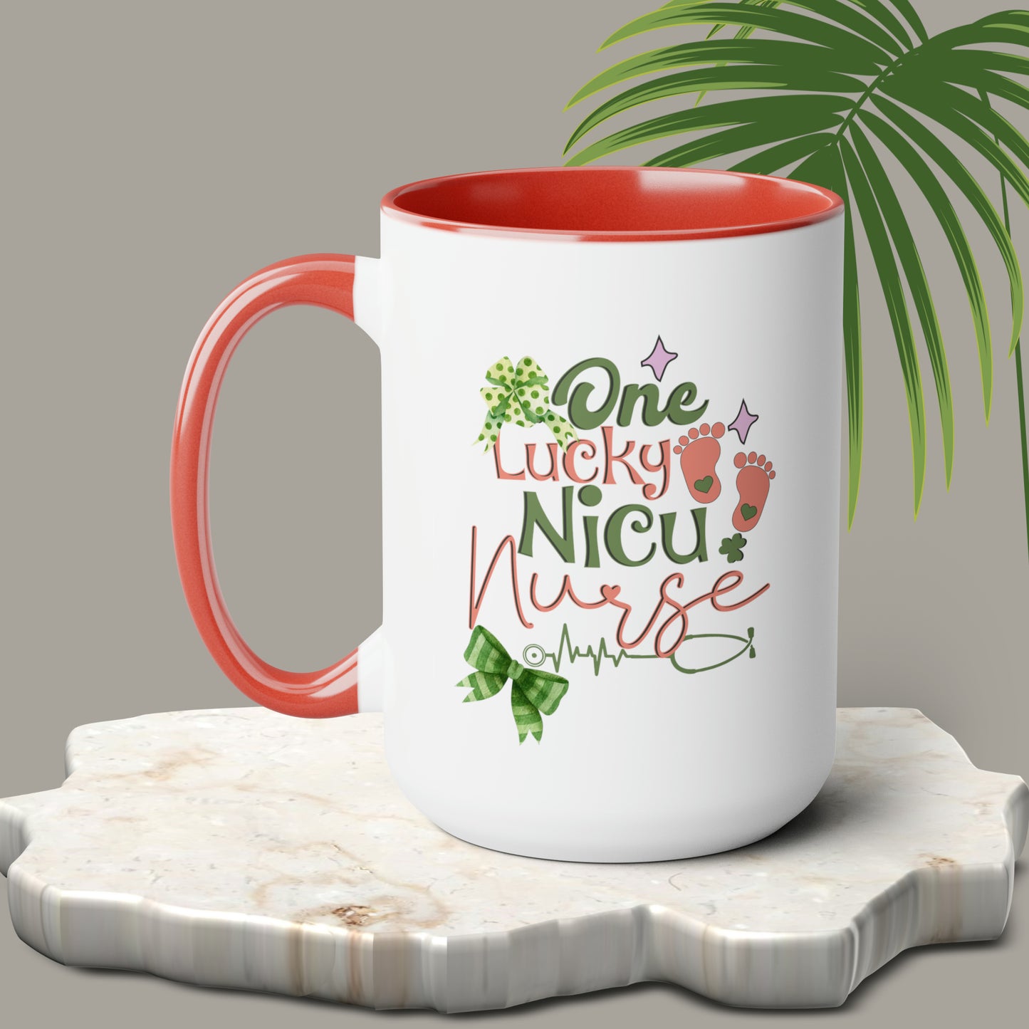 St Patrick's Day two-Tone Coffee Mugs, 15oz