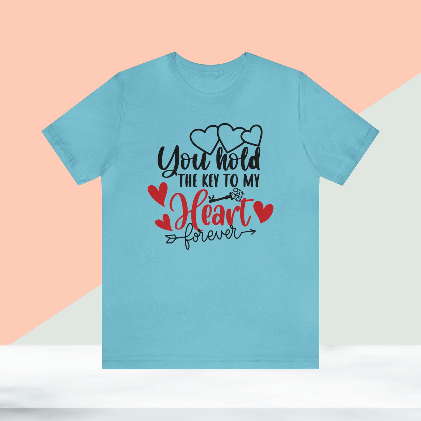 Happy valentines day Unisex Jersey Short Sleeve Tee