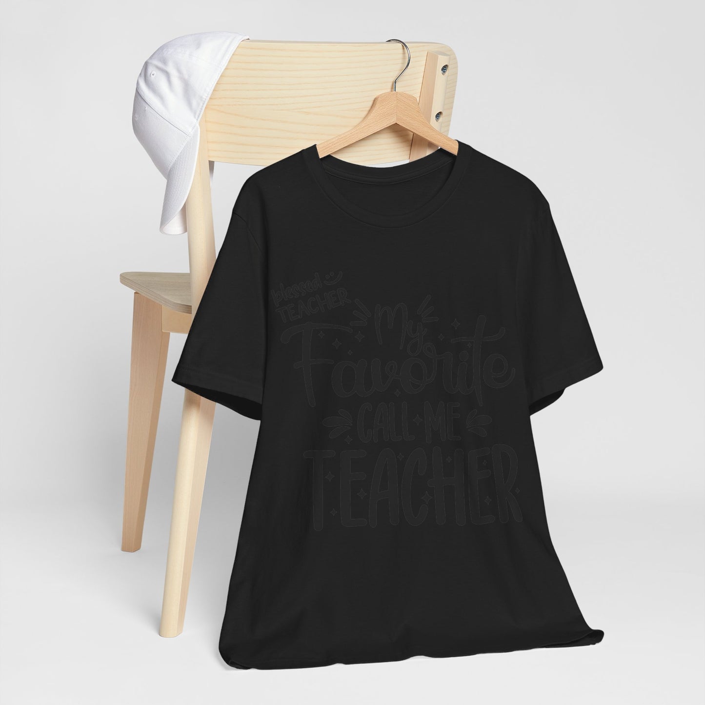 My Favorite Call Me Teacher T-shirt, Hello Teacher T-Shirt, Back To School T-Shirt, Teach Love Inspire Teacher Shirt, Teacher Back To school unisex jersey short sleeve.First Day Vibes T-Shirt.
