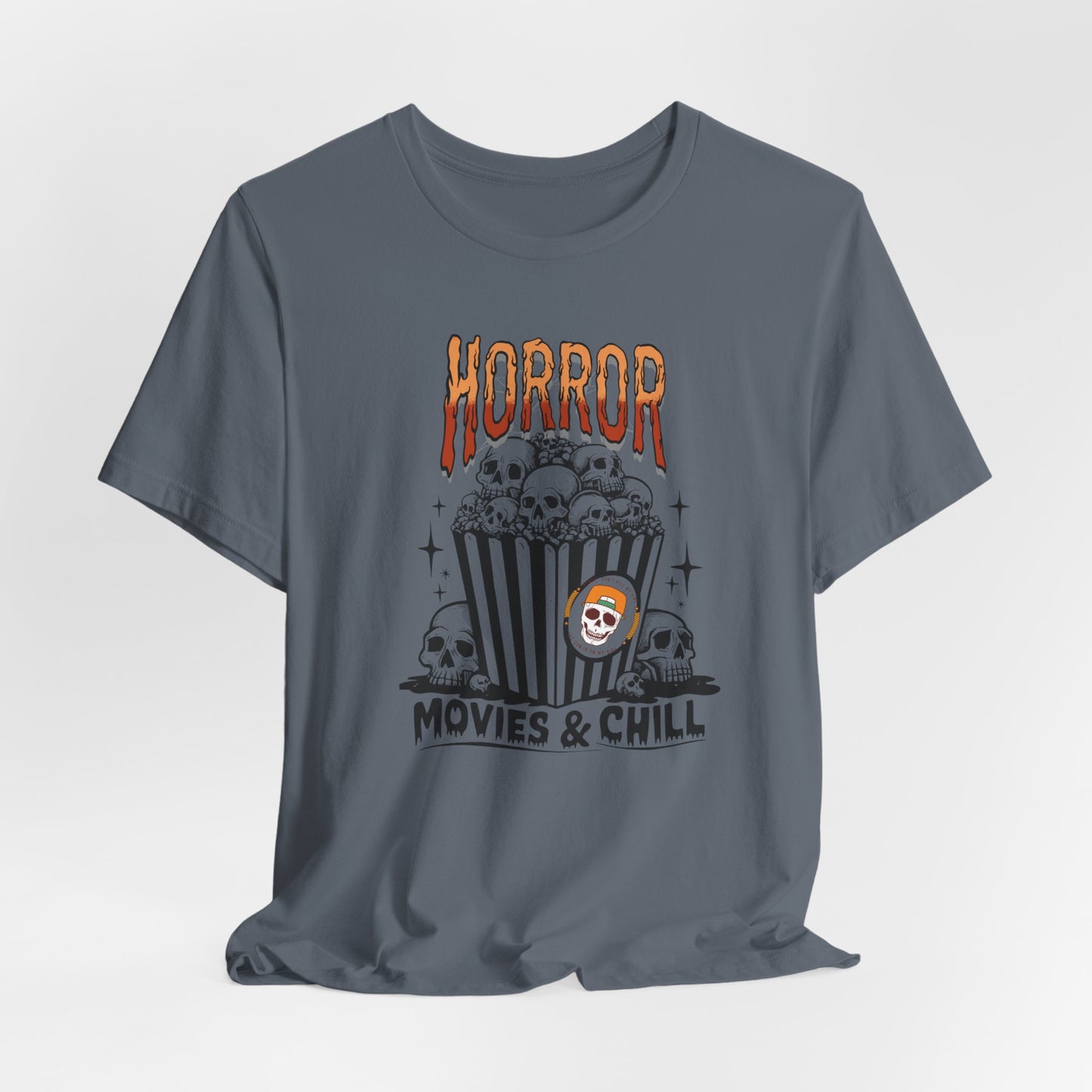 Horror Movies & Chill T-shirt, Happy Halloween T-shirt, Trick Or Treat T-shirt, Halloween T-shirt, Cool Halloween T-shirt, Spooky T-shirt,