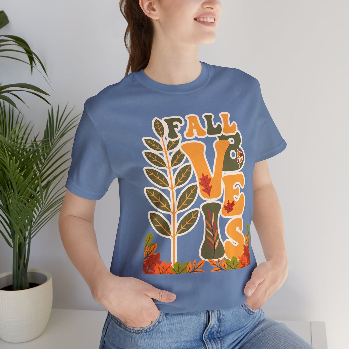 Fall Vibes Thanksgiving T-shirt, Happy thanksgiving 2024 T-shirt, Thanksgiving Gift,Turkey Shirt, Family Thanksgiving, Holiday Outfit. Express Delivery available