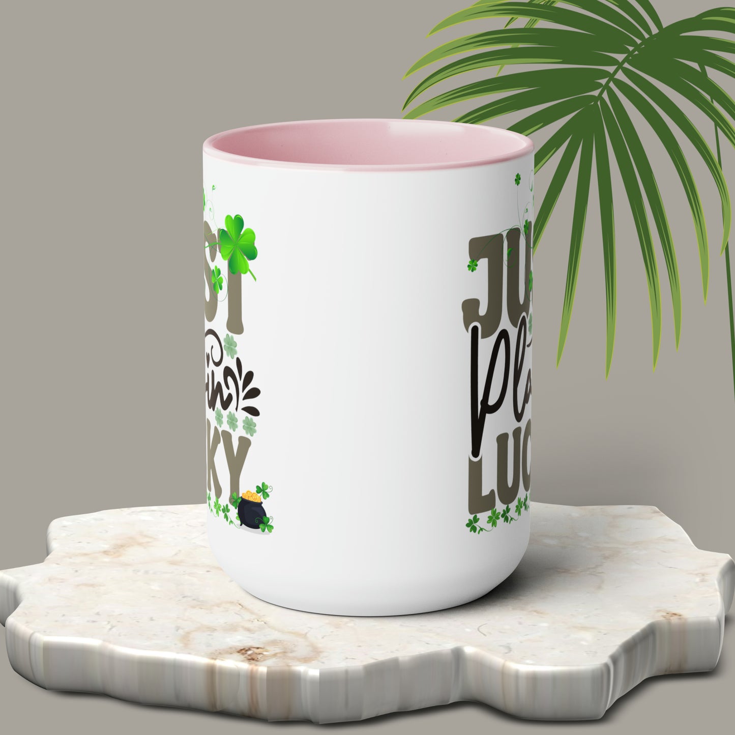 St Patrick's Day two-Tone Coffee Mugs, 15oz