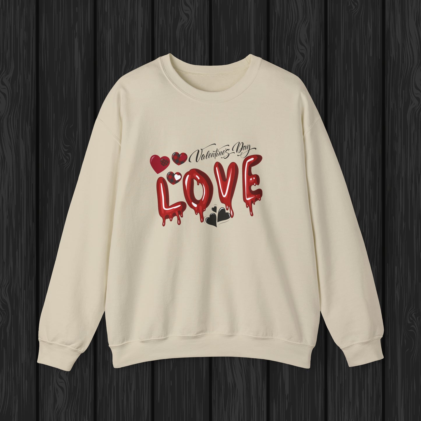 Happy valentines day Unisex Heavy Blend™ Crewneck Sweatshirt