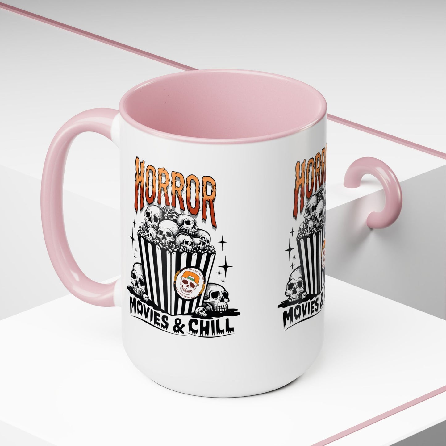 Horror movies & Chill Halloween Coffee Mug,  Let's Go Halloween Coffee Mug, Trick or Treat Halloween Coffee Mug, Cute Skeleton Coffee Mug, Spooky Season Halloween Coffee Mug.