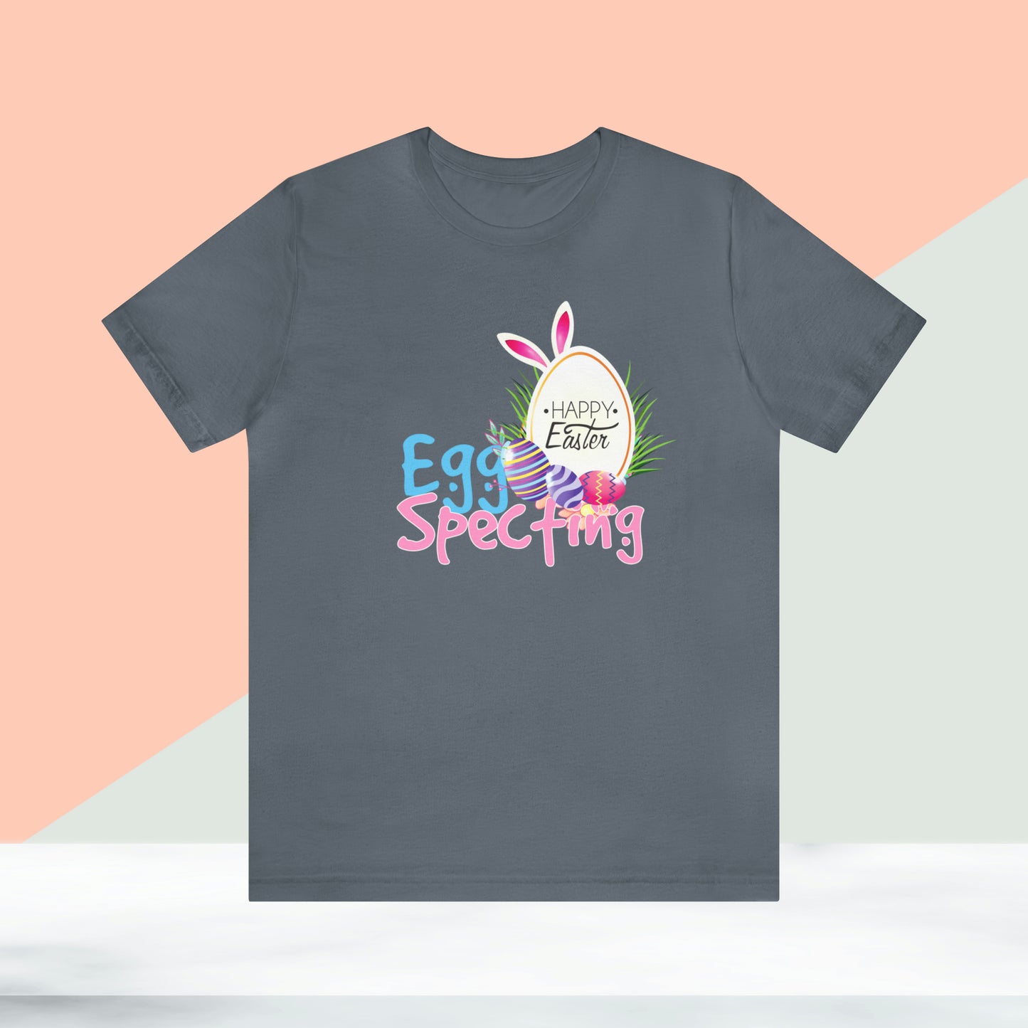 Happy Easter Unisex Jersey Short Sleeve Tee