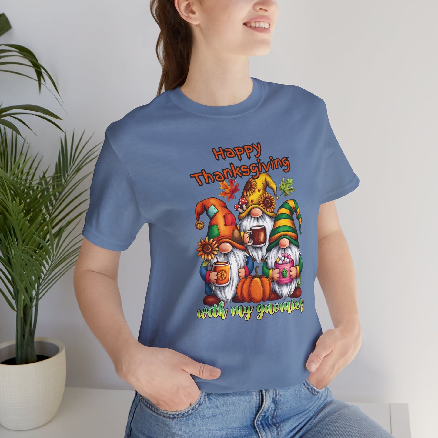 Happy Thanksgiving T-shirt, Happy thanksgiving 2024 T-shirt, Thanksgiving Gift,Turkey Shirt, Family Thanksgiving, Holiday Outfit.