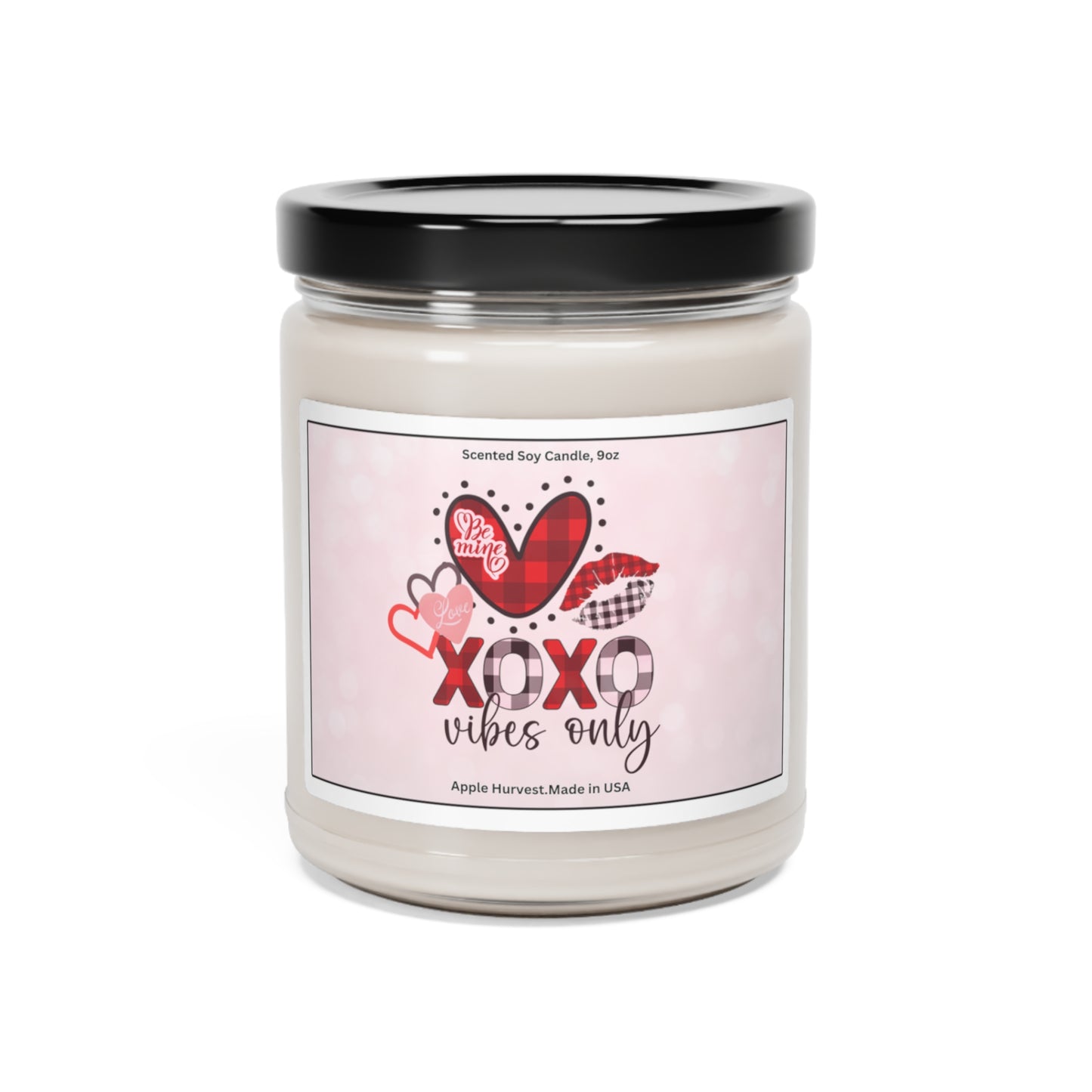 Happy valentines day Scented Soy Candle, 9oz