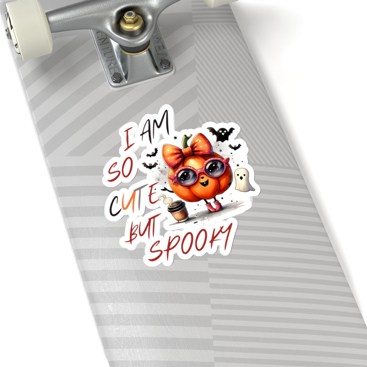 I Am So Cute But Spooky Halloween Kiss-Cut Stickers, Happy Halloween Kiss-Cut Stickers, Spooky Season Kiss-Cut Stickers, Trick Or Treat Halloween Kiss-Cut Stickers.