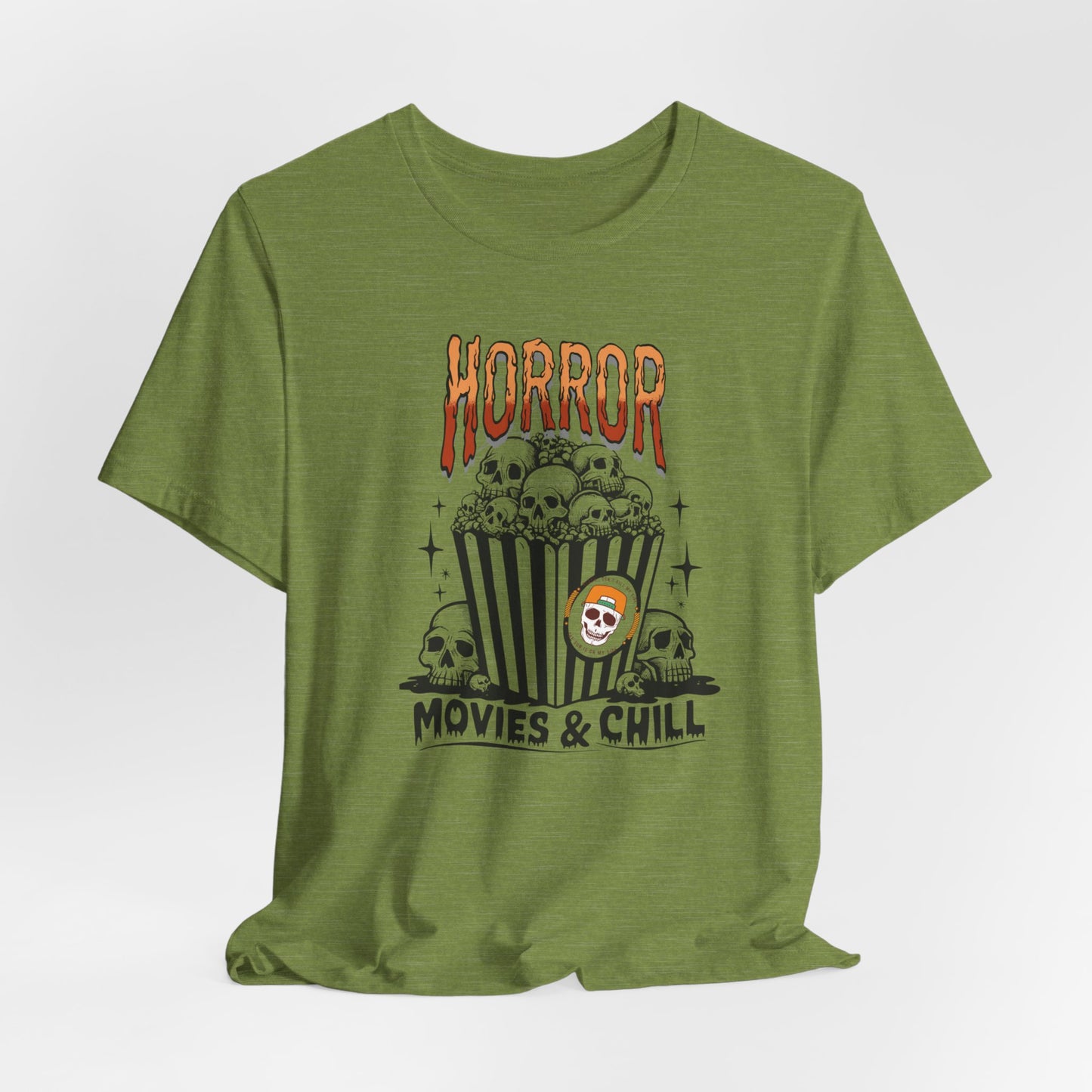 Horror Movies & Chill T-shirt, Happy Halloween T-shirt, Trick Or Treat T-shirt, Halloween T-shirt, Cool Halloween T-shirt, Spooky T-shirt,