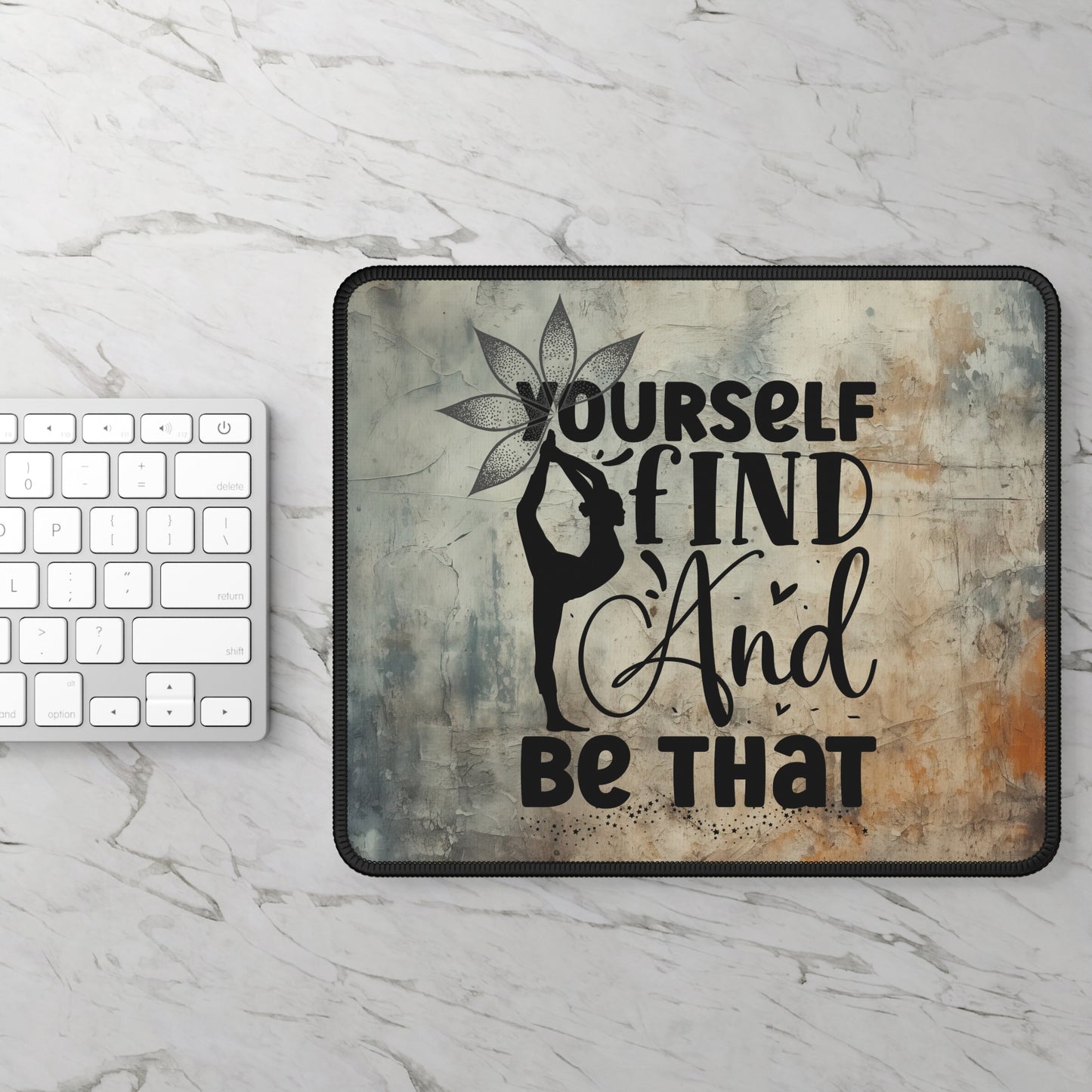 Find Yourself Yoga Mouse Pad,Unique Gift For Meditation And Yoga Lover, Cute Yoga Mouse Pad, Mindful Yoga Gift, Yoga lover Mouse Pad, Yoga Instructor Gift, Gift For Yoga lovers, Gift For Yogi.