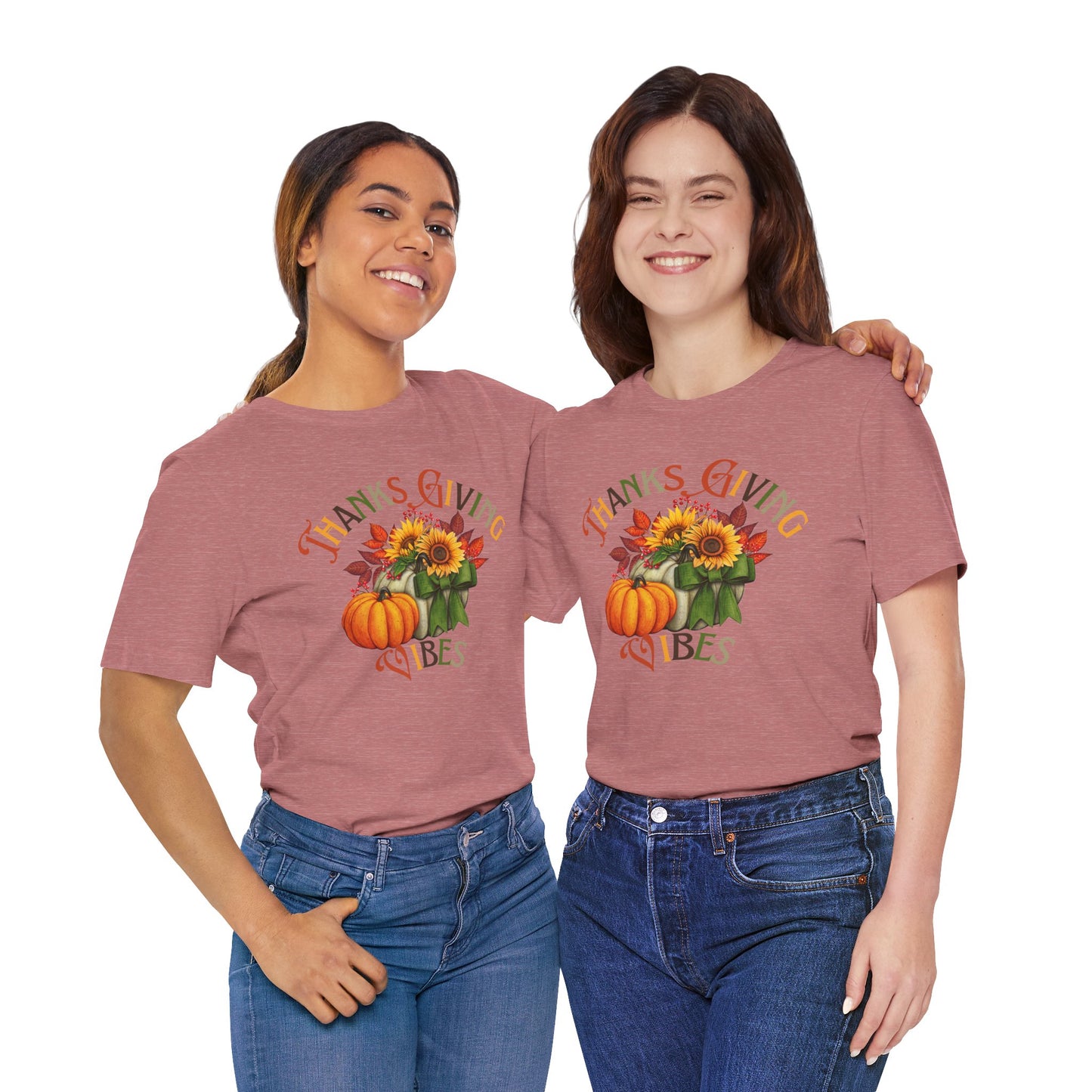 Thanks Giving  Vibes T-shirt, Happy Thanksgiving T-shirt, Happy thanksgiving 2024 T-shirt, Thanksgiving Gift,Turkey Shirt, Family Thanksgiving, Holiday Outfit.