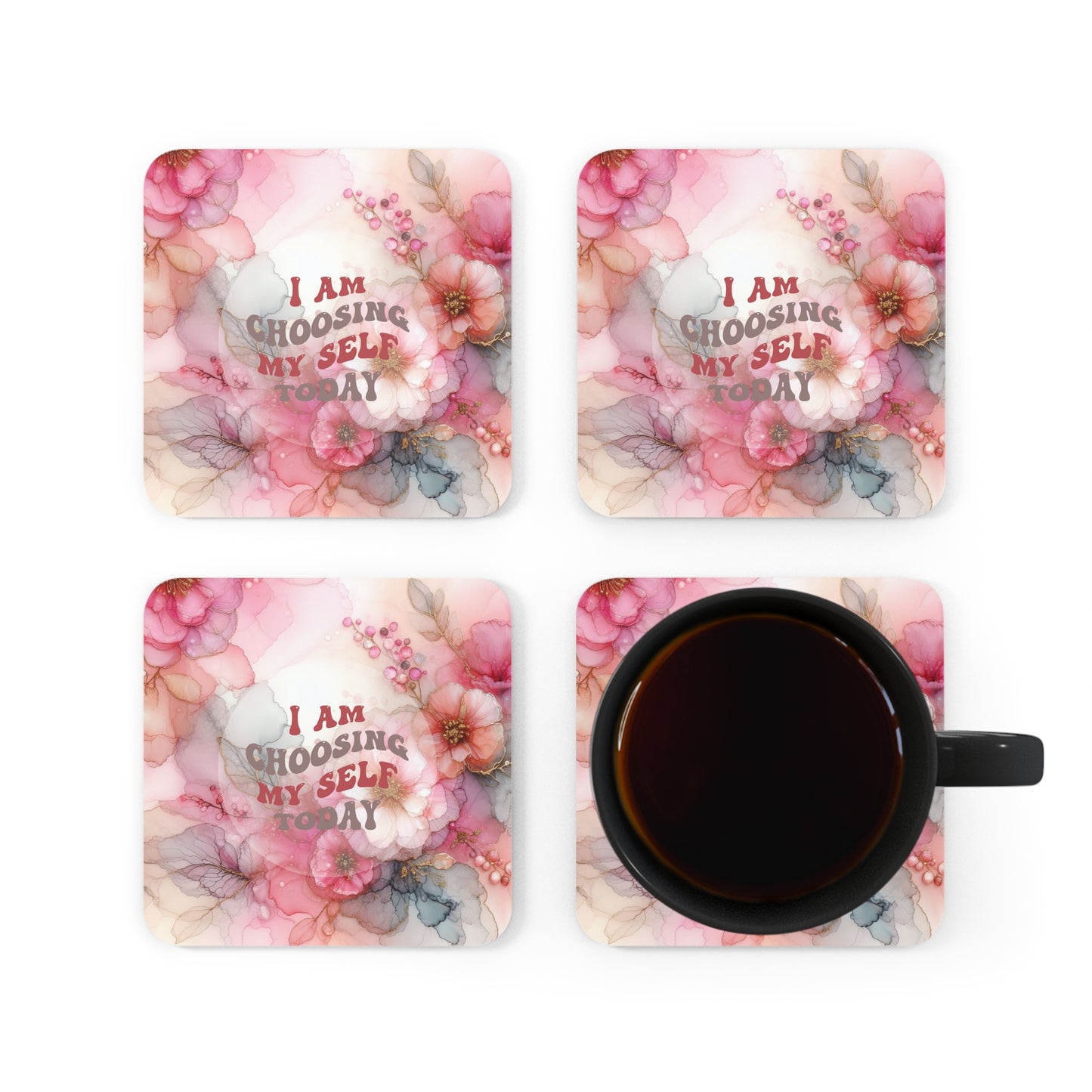 Corkwood Coaster Set