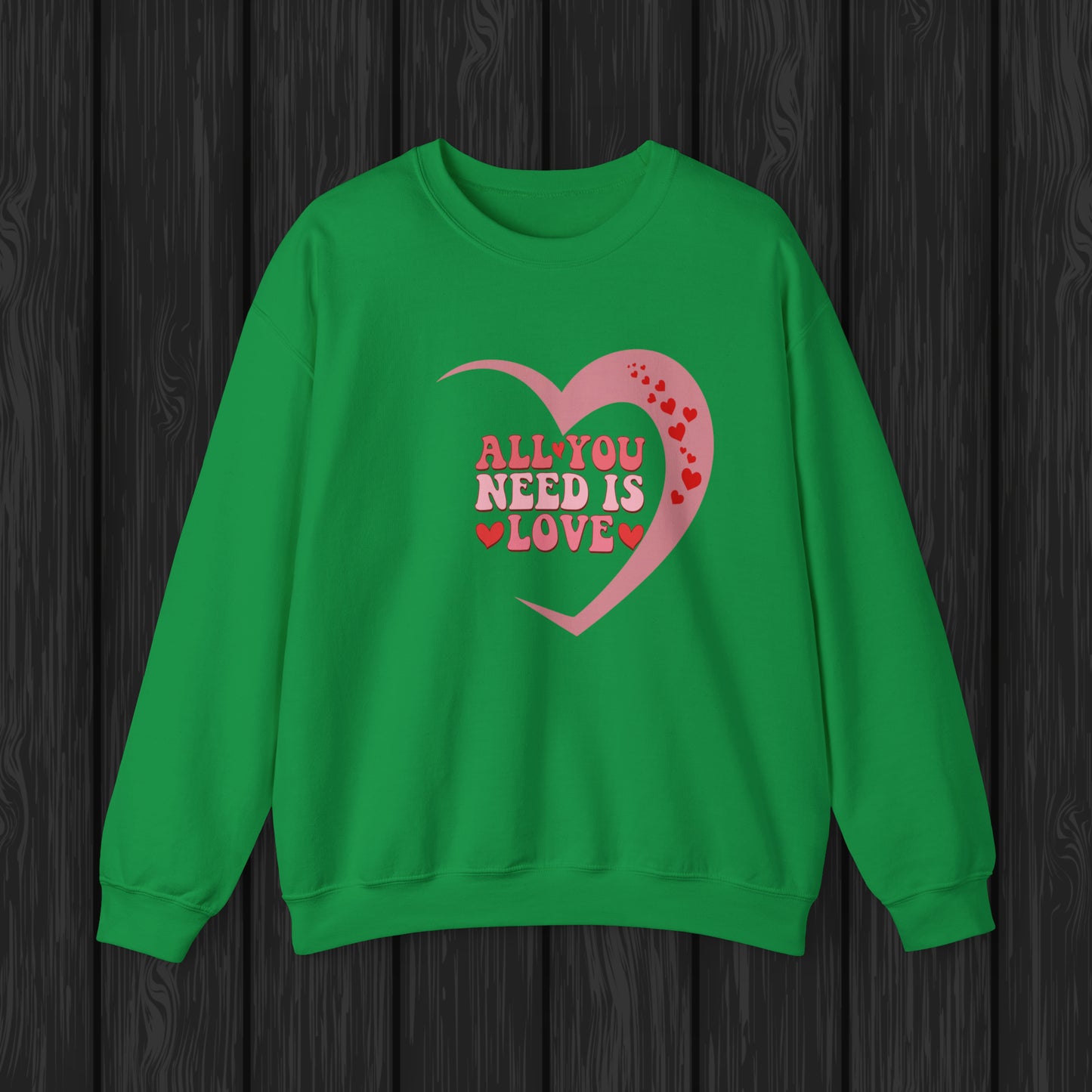 Happy valentines day Unisex Heavy Blend™ Crewneck Sweatshirt