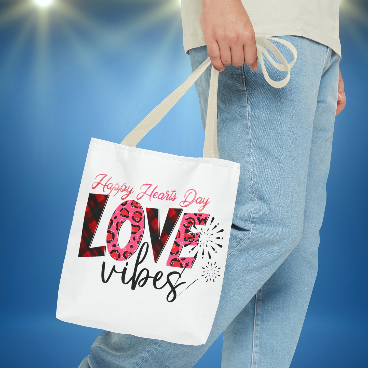 Happy Valentines Day Tote Bag