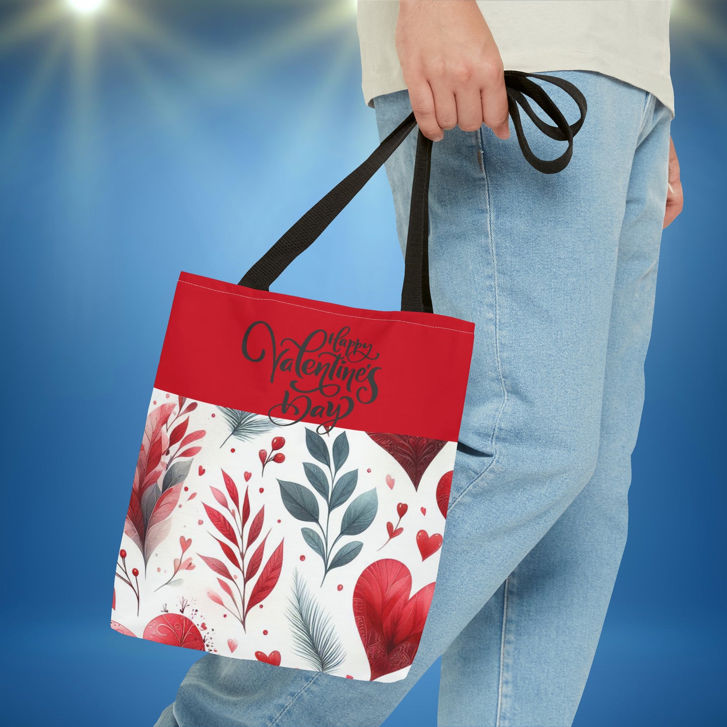 Happy Valentines Day Tote Bag