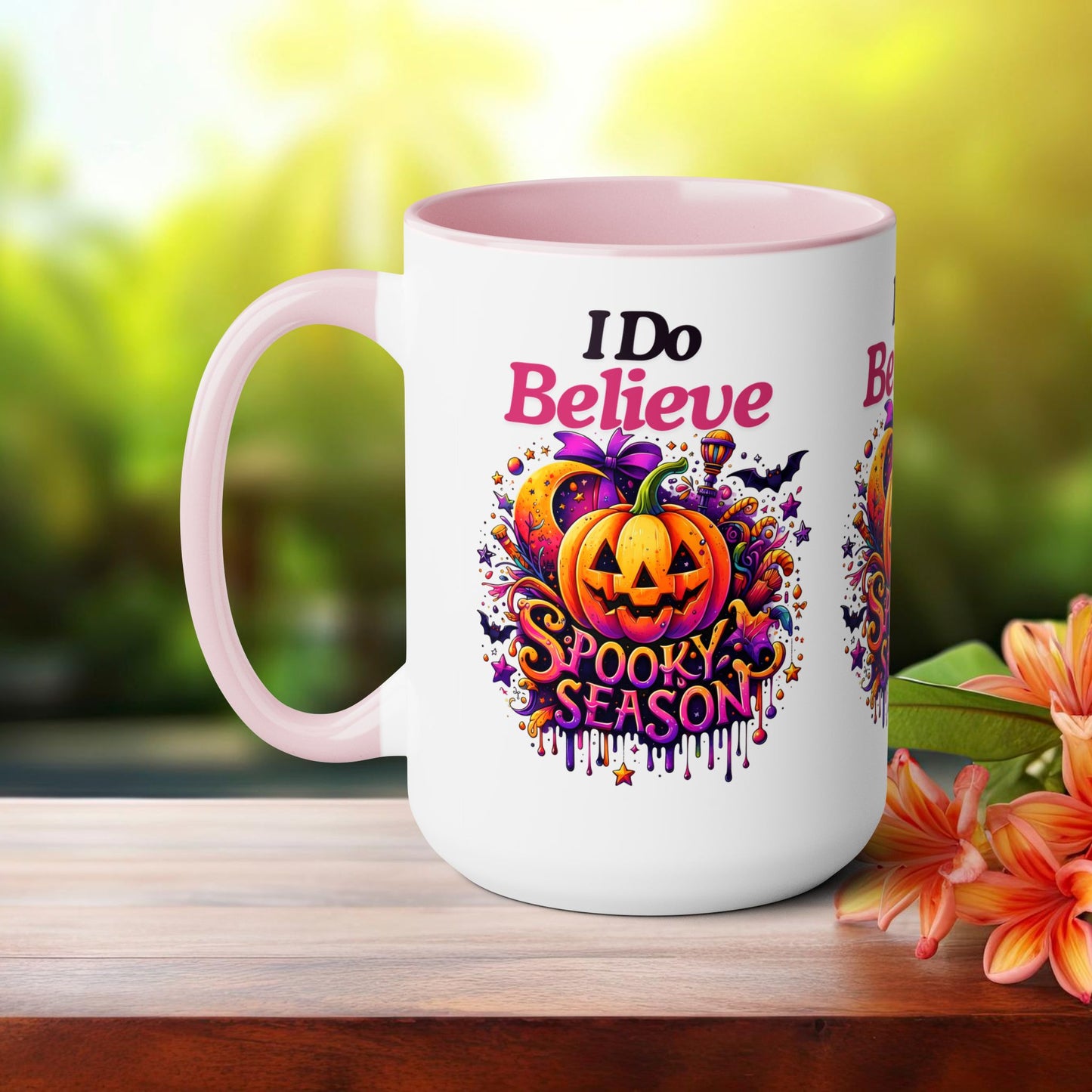 I Do Believe Spooky Season Halloween Coffee Mug,  Let's Go Halloween Coffee Mug, Trick or Treat Halloween Coffee Mug, Cute Skeleton Coffee Mug, Spooky Season Halloween Coffee Mug.