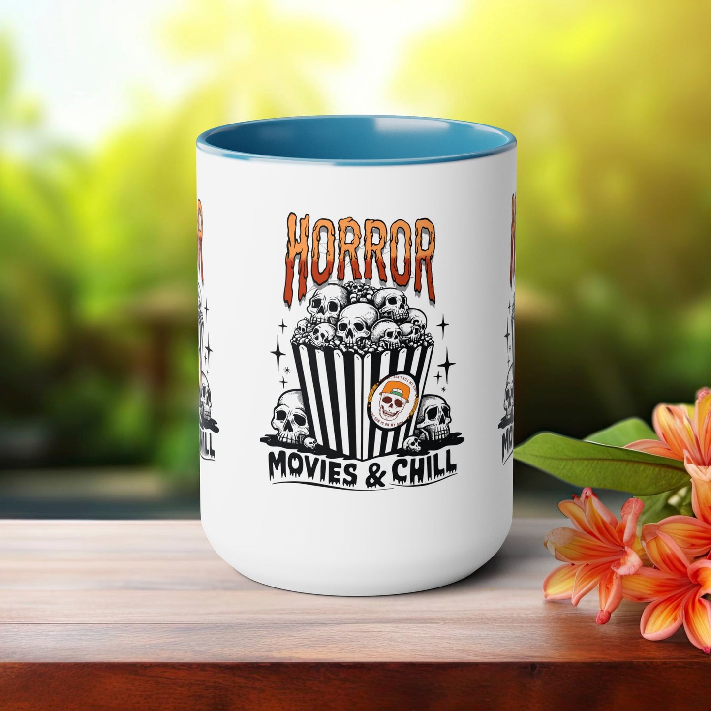 Horror movies & Chill Halloween Coffee Mug,  Let's Go Halloween Coffee Mug, Trick or Treat Halloween Coffee Mug, Cute Skeleton Coffee Mug, Spooky Season Halloween Coffee Mug.