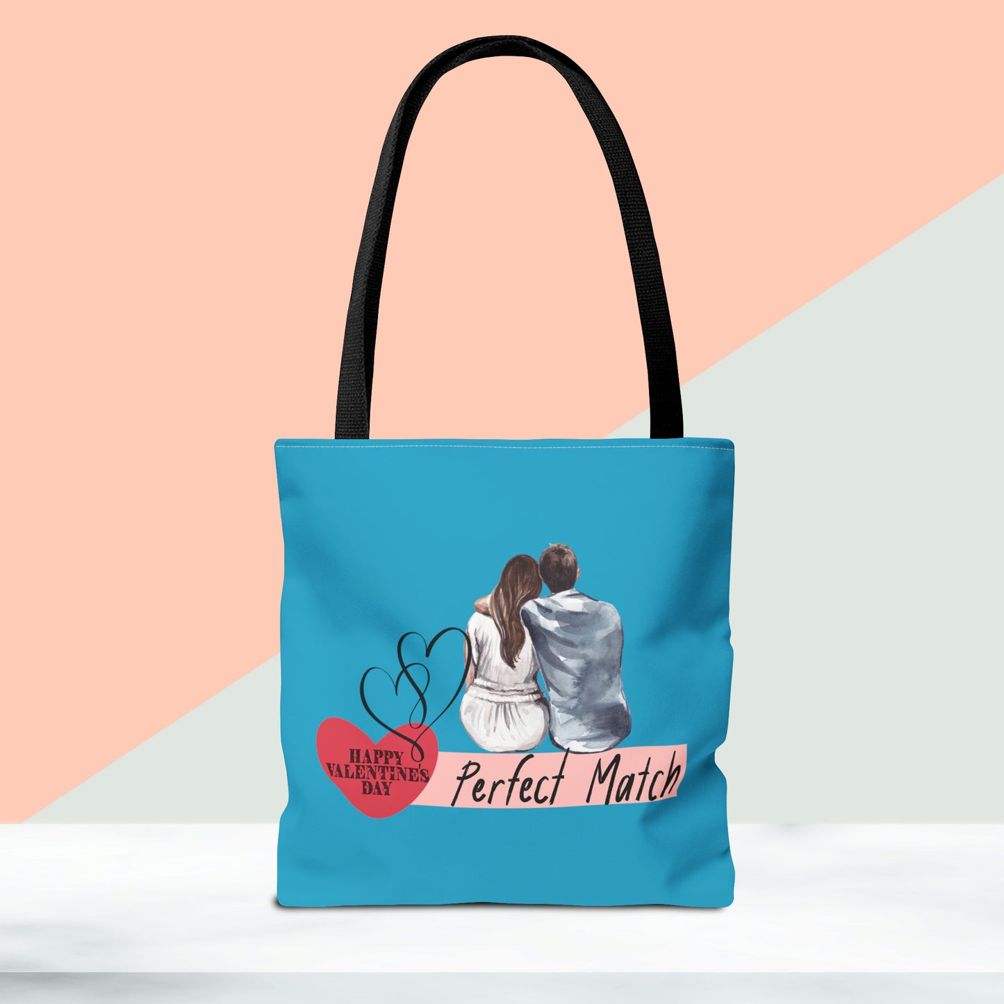 Happy Valentines Day Tote Bag