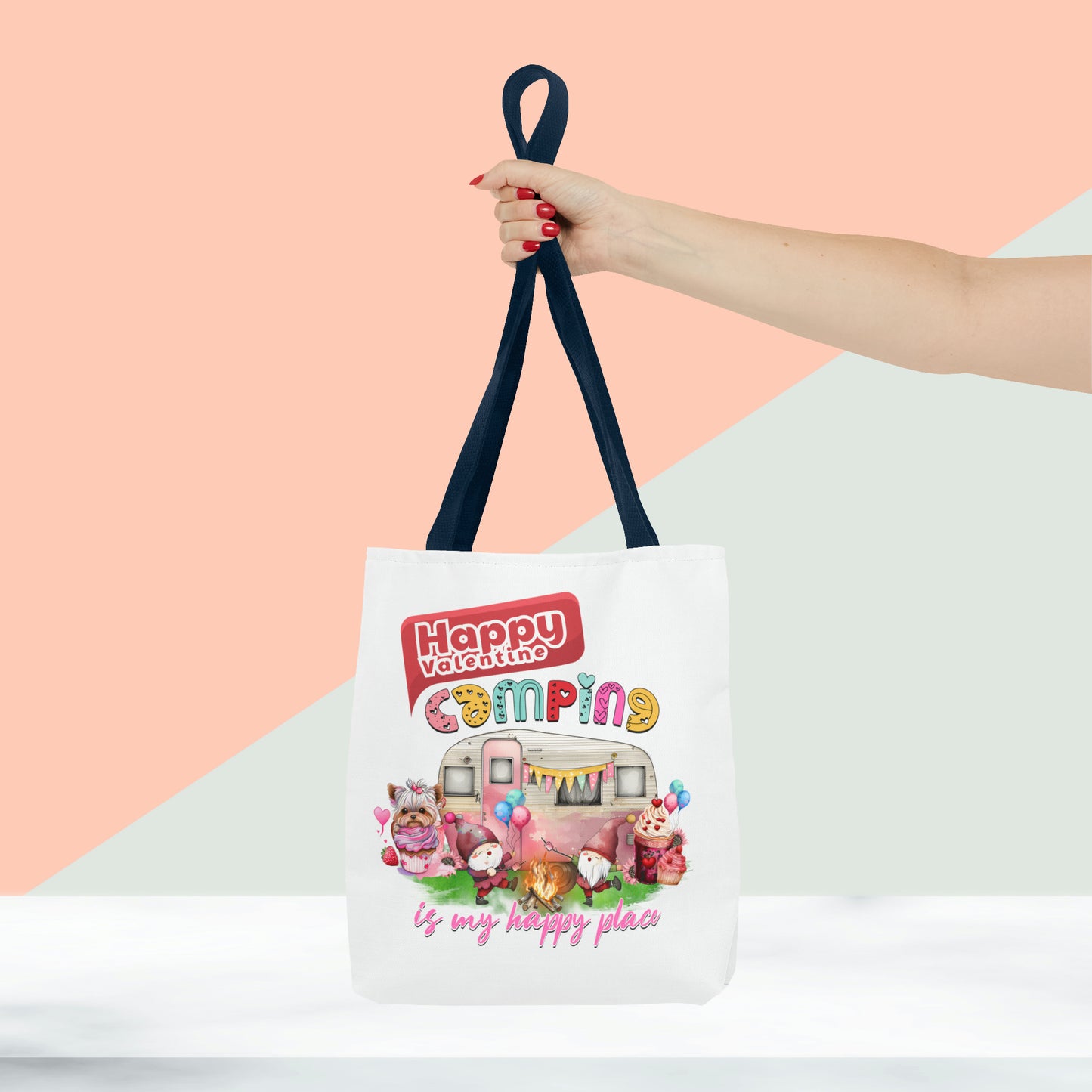 Happy Valentines Day Tote Bag