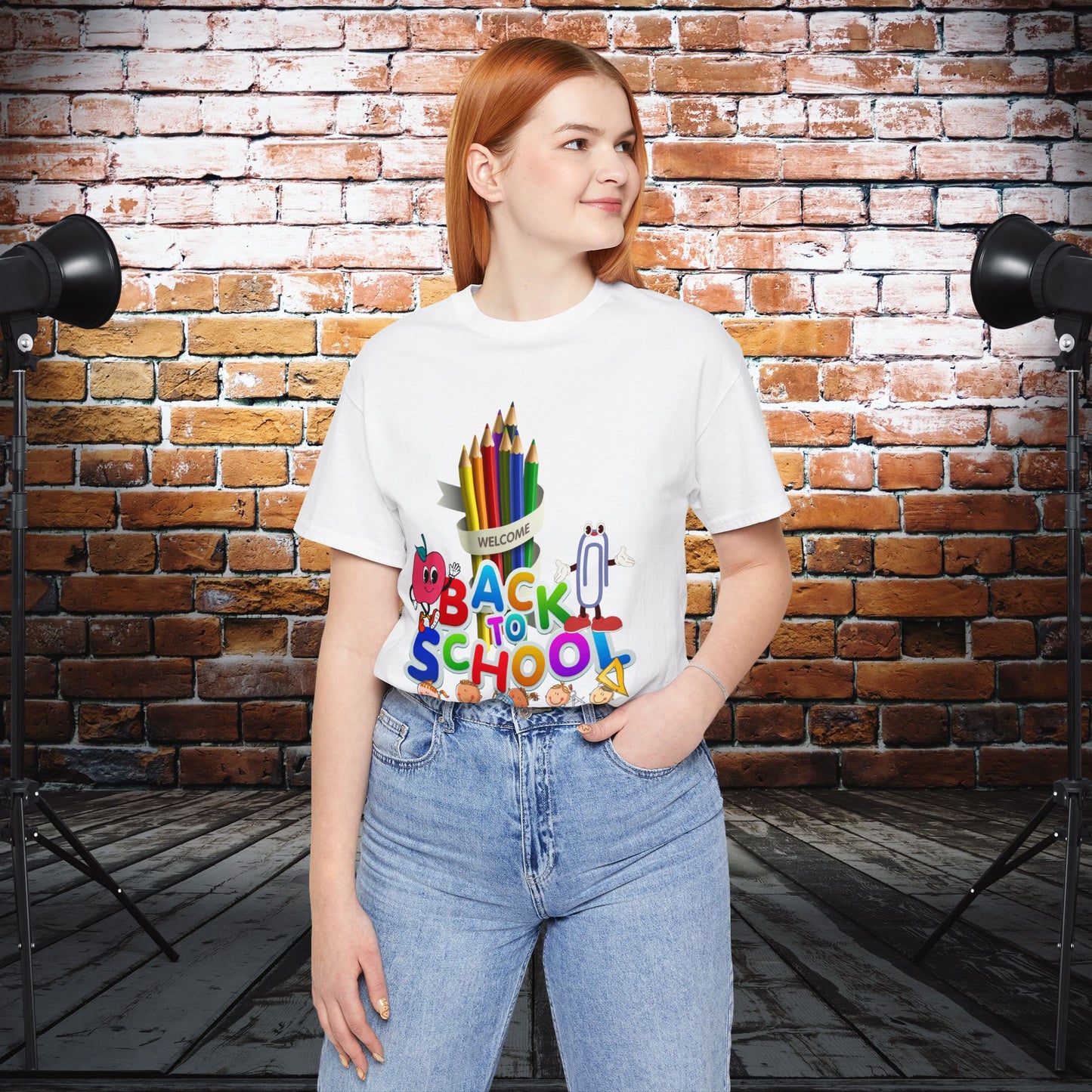 Welcome Back To School T-Shirt, Teacher T-Shirt, Teacher Back To school unisex jersey short sleeve.First Day Vibes T-Shirt.