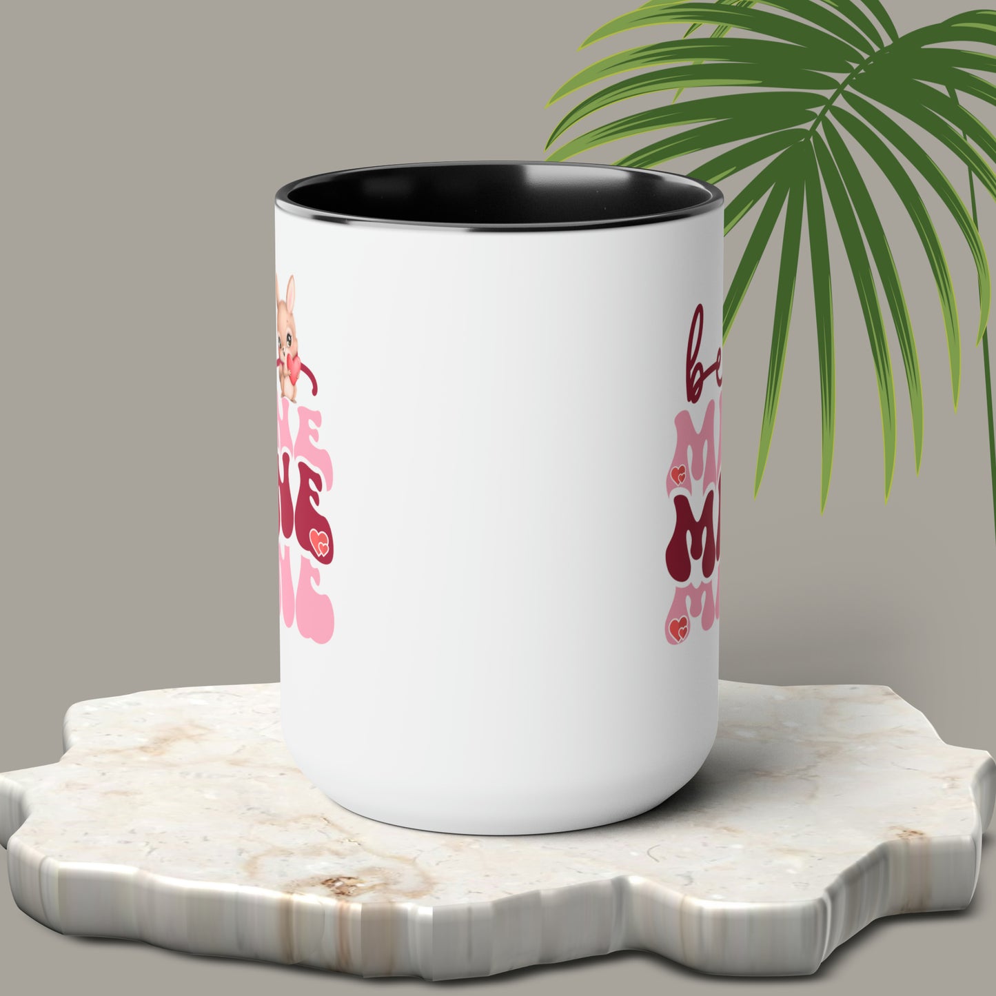 Happy valentines day Two-Tone Coffee Mugs, 15oz