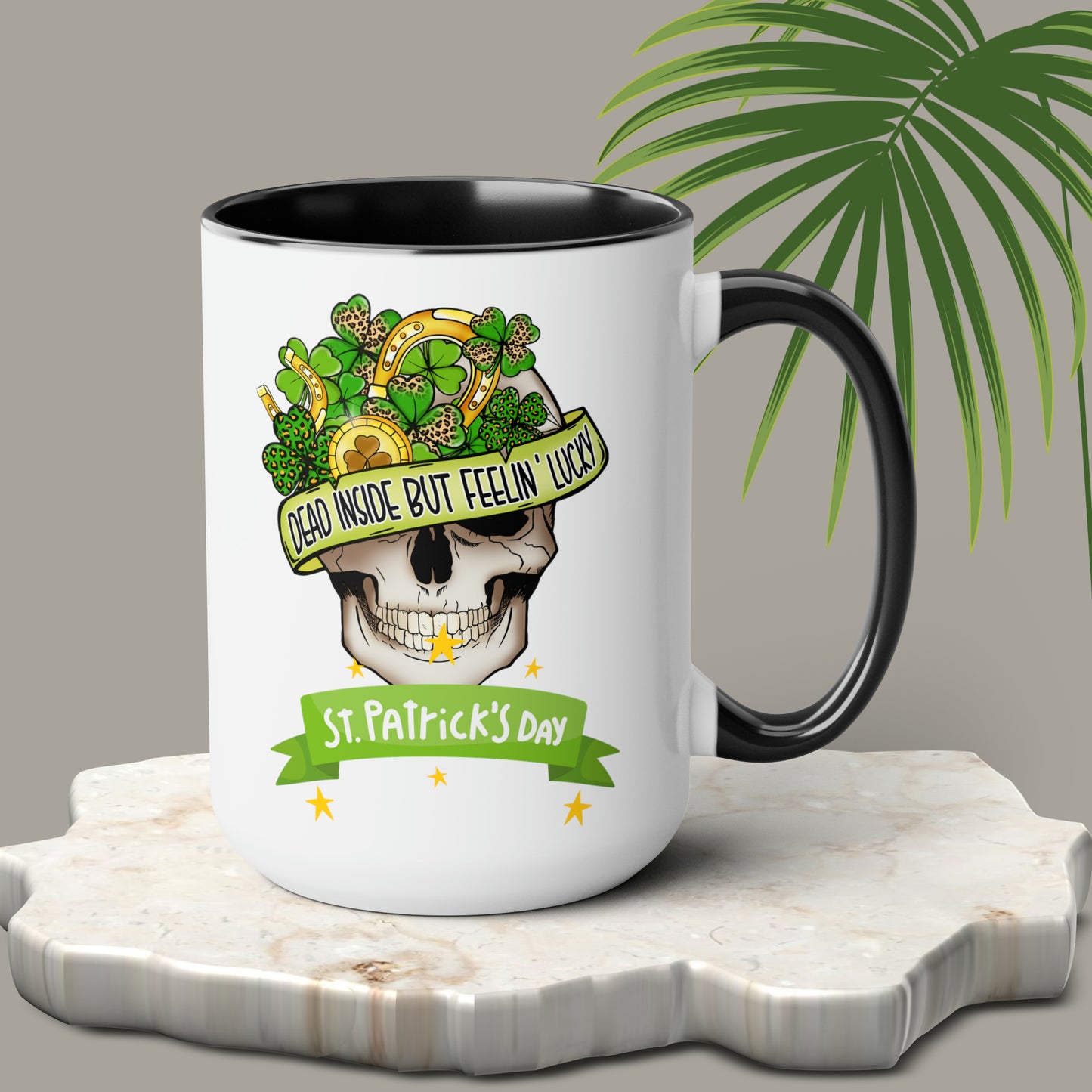 St Patrick's Day two-Tone Coffee Mugs, 15oz