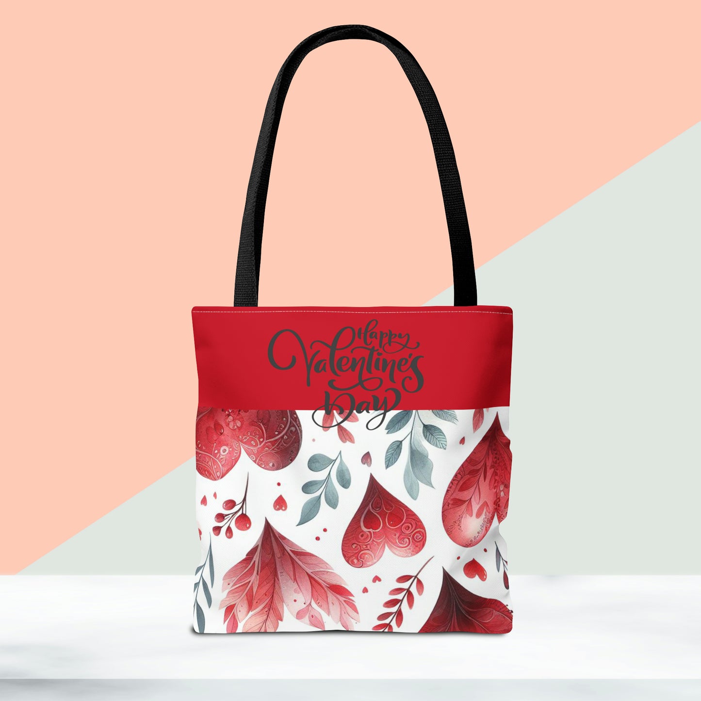 Happy Valentines Day Tote Bag