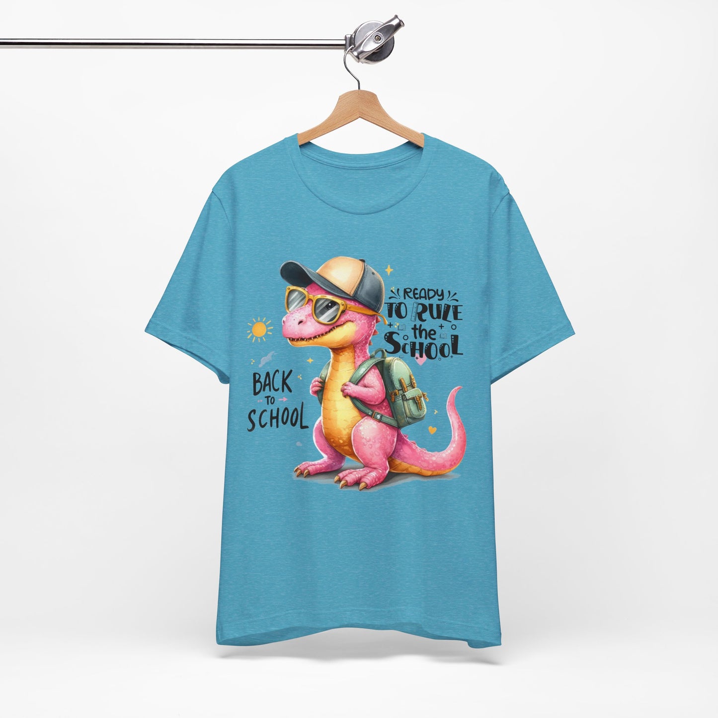 Ready To Rule The School T-shirt, Back To School T-Shirt, Teacher Back To school unisex jersey short sleeve.First Day Vibes T-Shirt.