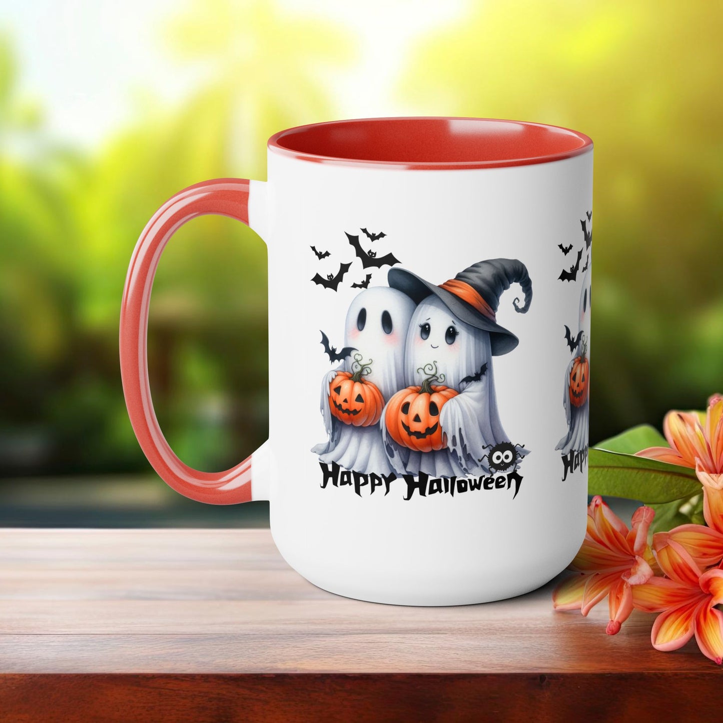 Happy Halloween Coffee Mug,  Let's Go Halloween Coffee Mug, Trick or Treat Halloween Coffee Mug, Cute Skeleton Coffee Mug, Spooky Season Halloween Coffee Mug.