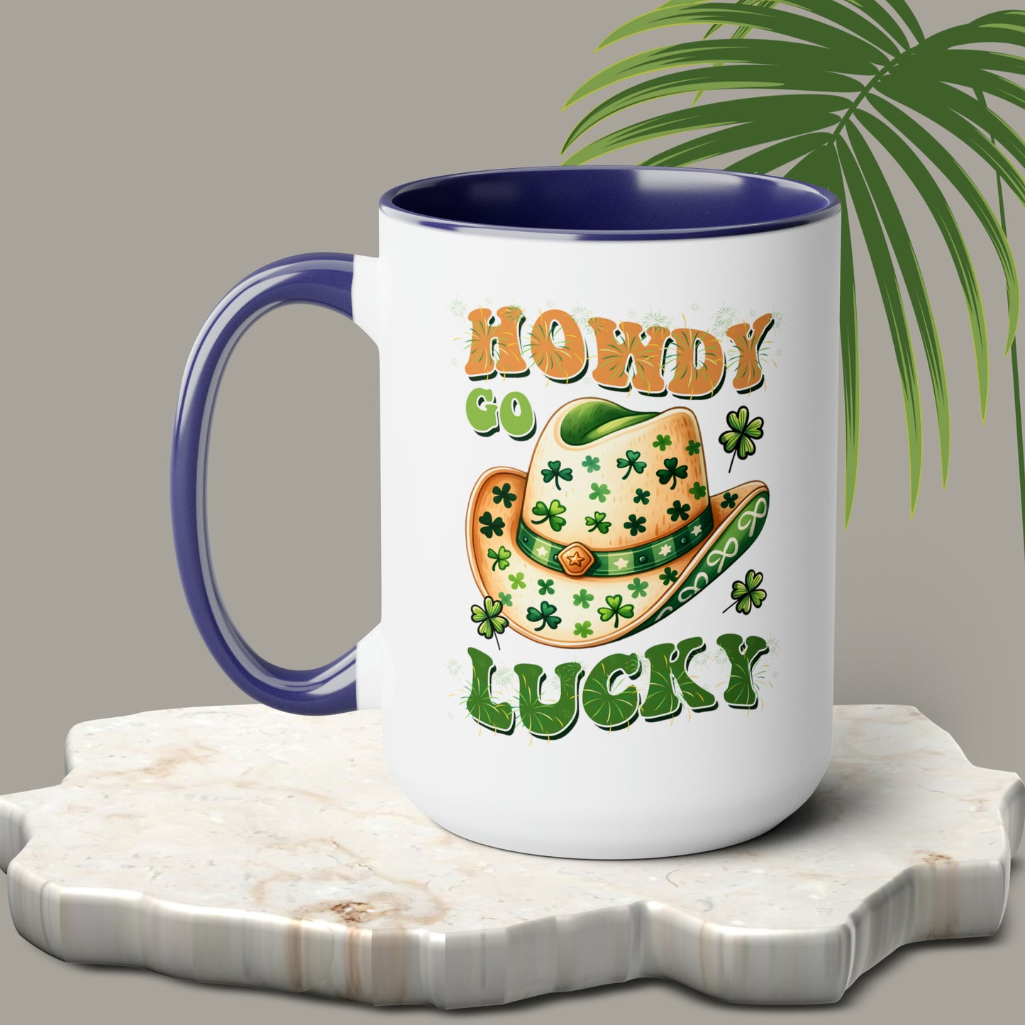 St Patrick's Day two-Tone Coffee Mugs, 15oz