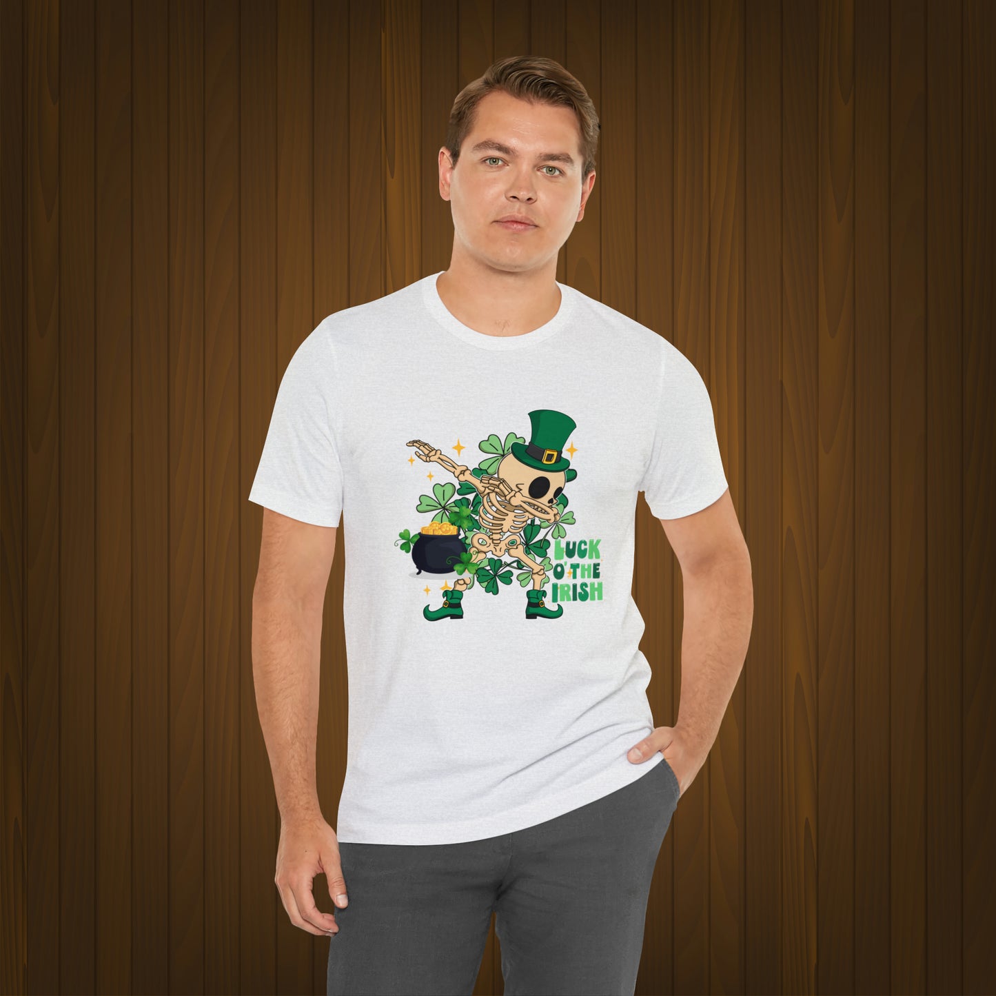 St Patrick's Day Unisex Jersey Short Sleeve Tee