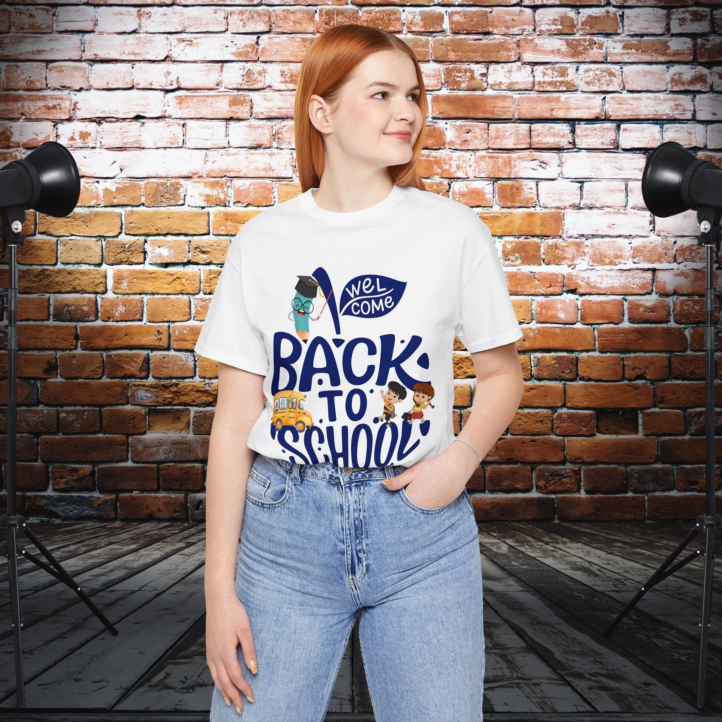 Welcome Back To School T-Shirt, Teacher T-Shirt, Teacher Back To school unisex jersey short sleeve.First Day Vibes T-Shirt.