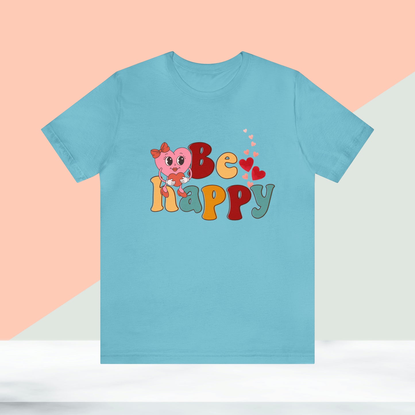 Happy valentines day Unisex Jersey Short Sleeve Tee