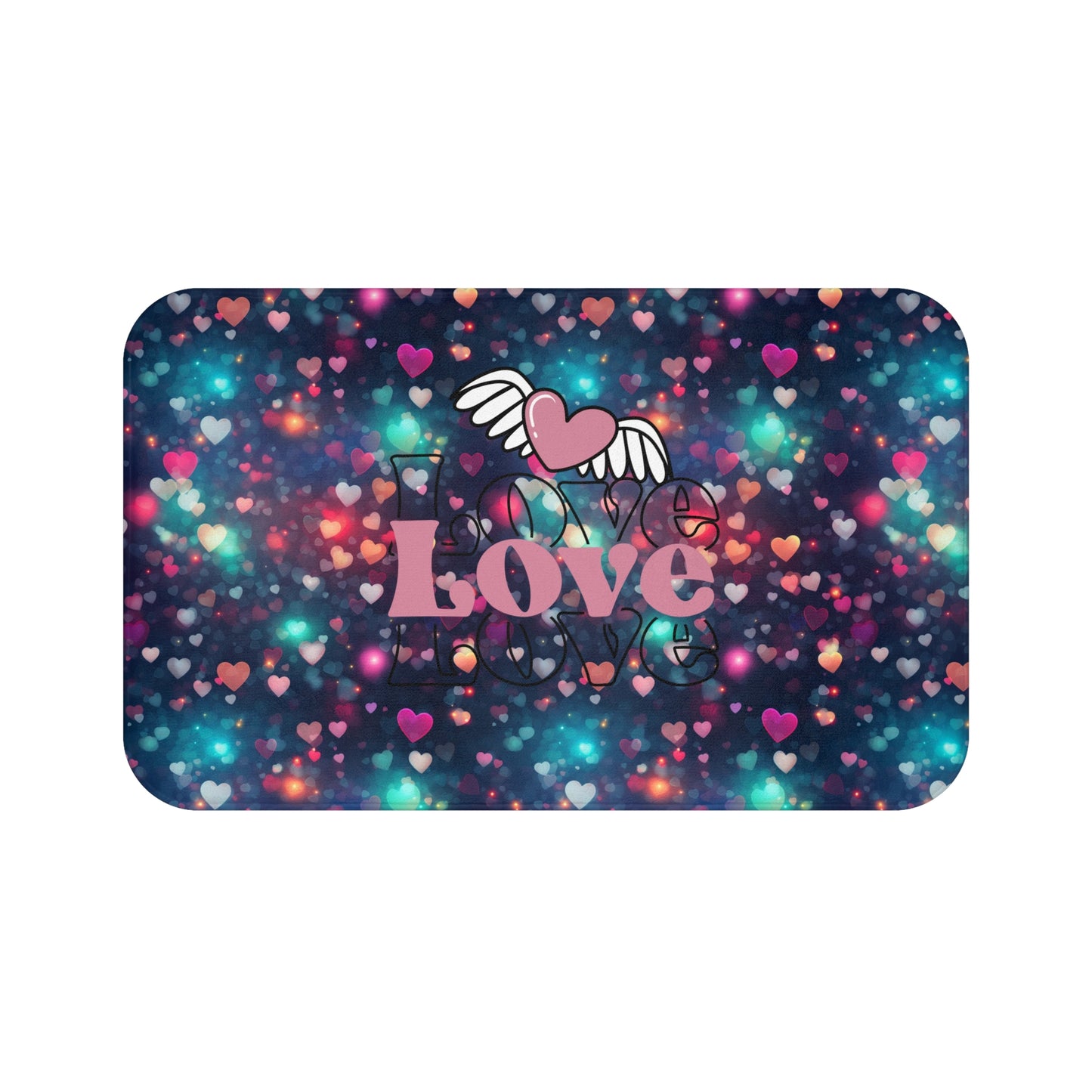 Happy valentines day Bath Mat