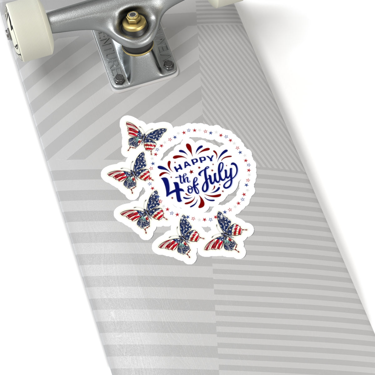 Happy 4th Of July Kiss-Cut Stickers, America, Flag, Peace Love America. Proud To Be An American, Red White Blue stickers. God  Bless America Stickers.