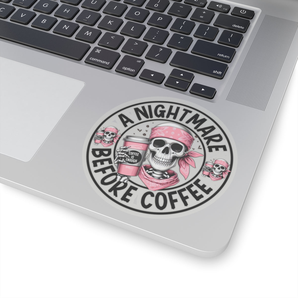 A Nightmare Before Coffee Halloween Kiss-Cut Stickers, Cute Ghost Halloween Kiss-Cut Stickers, Happy Halloween Kiss-Cut Stickers, Spooky Season Kiss-Cut Stickers, Trick Or Treat Halloween Kiss-Cut Stickers.