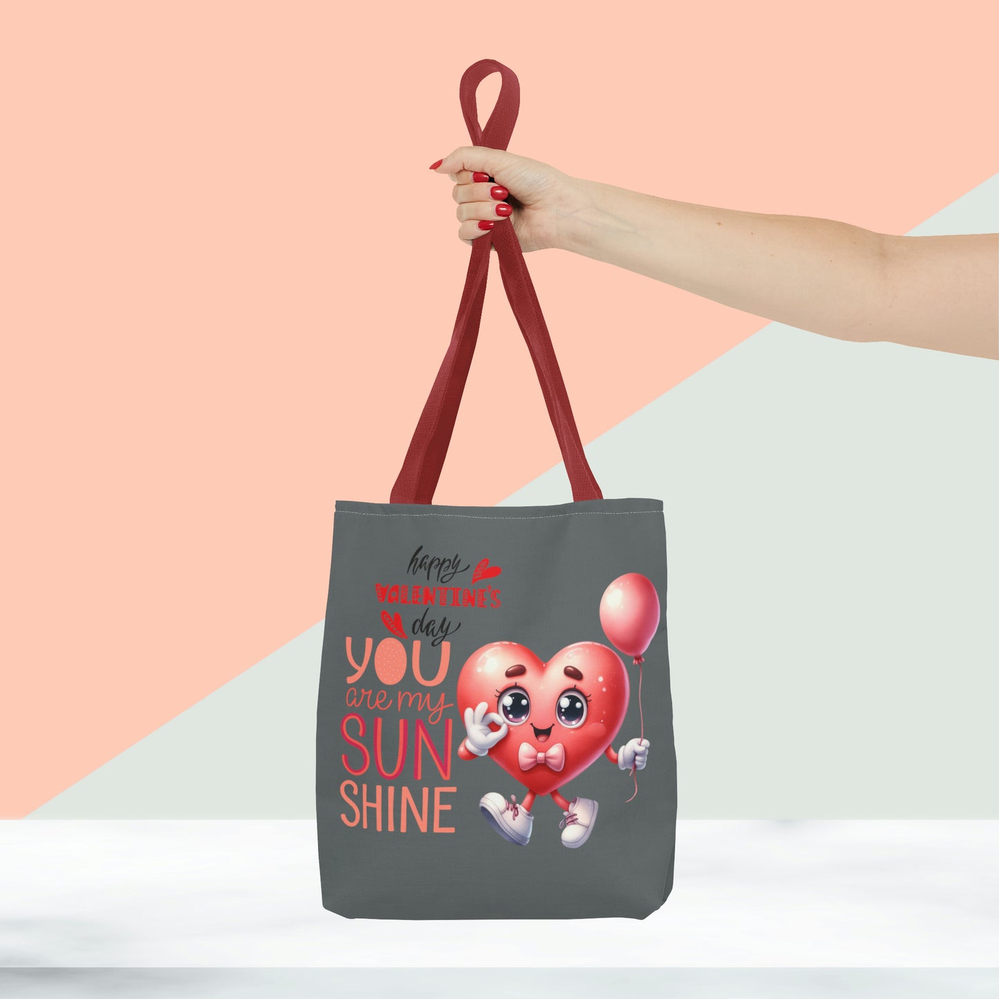 Happy Valentines Day Tote Bag