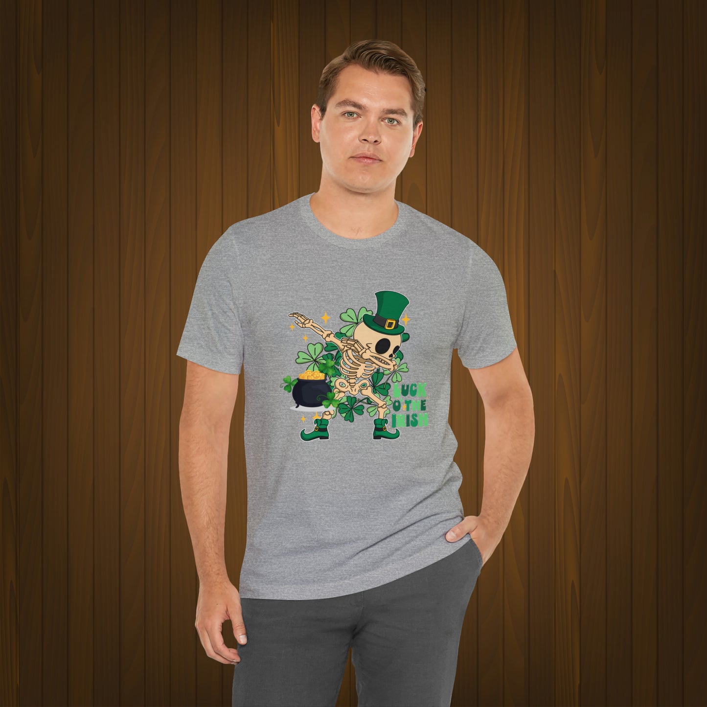 St Patrick's Day Unisex Jersey Short Sleeve Tee