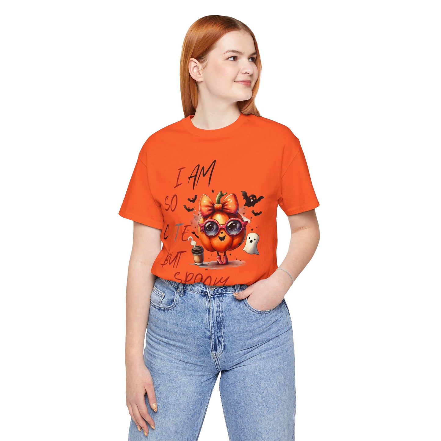 I Am So Spooky But Cute Halloween T-shirt, Happy Halloween T-shirt, Trick Or Treat T-shirt, Halloween T-shirt, Cool Halloween T-shirt, Spooky T-shirt,