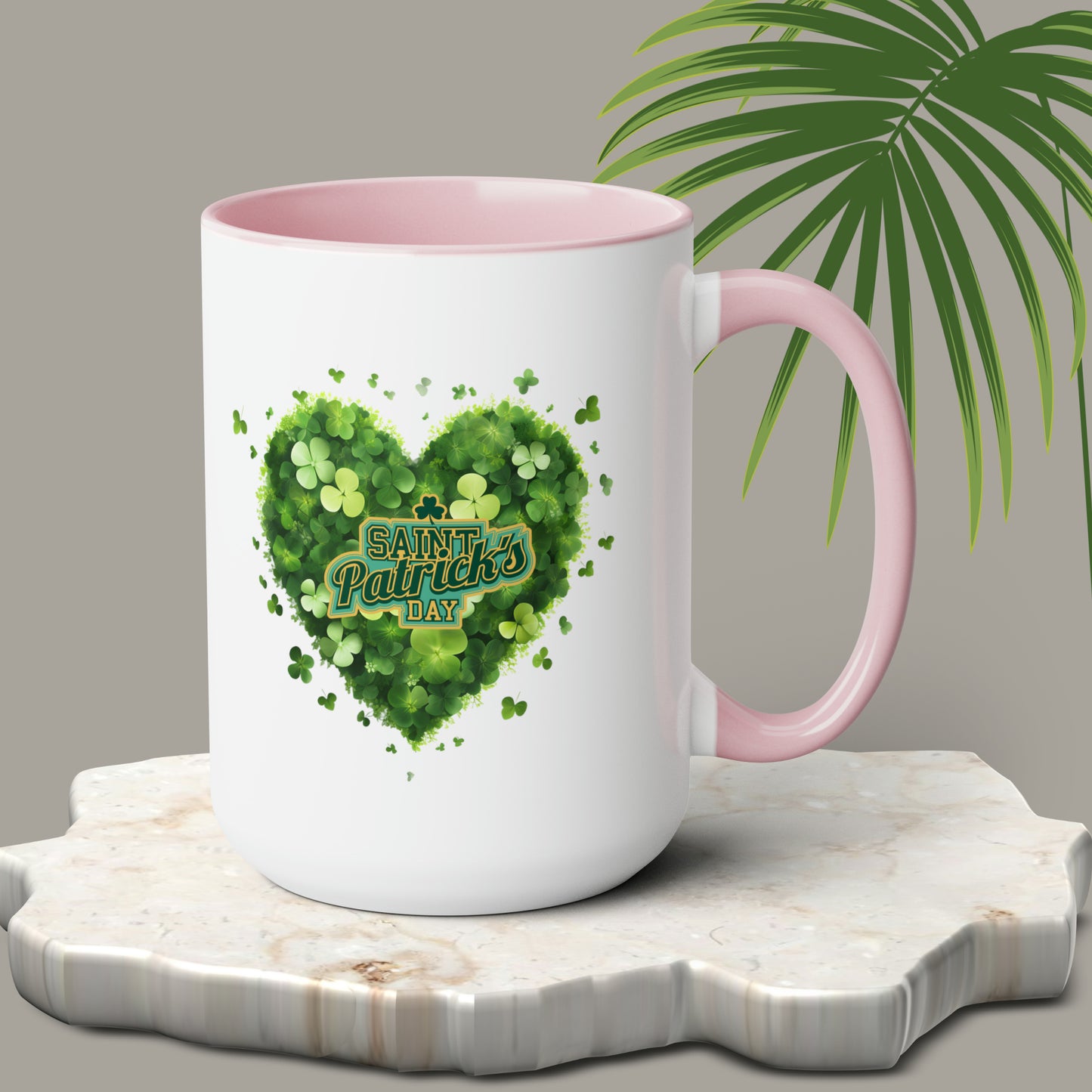 St Patrick's Day two-Tone Coffee Mugs, 15oz