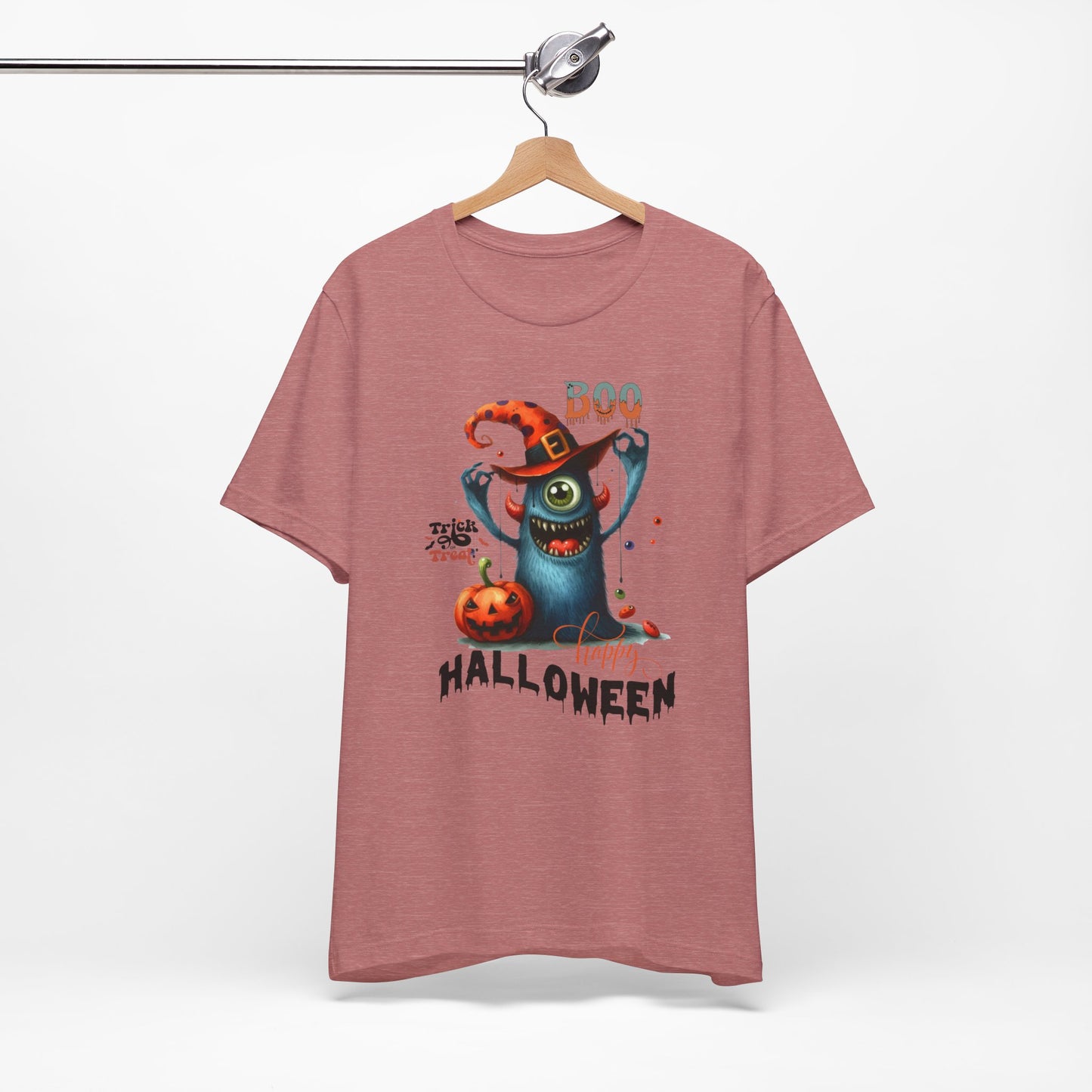 Boo Happy Halloween T-shirt, Happy Halloween T-shirt, Trick Or Treat T-shirt, Halloween T-shirt, Cool Halloween T-shirt, Spooky T-shirt,