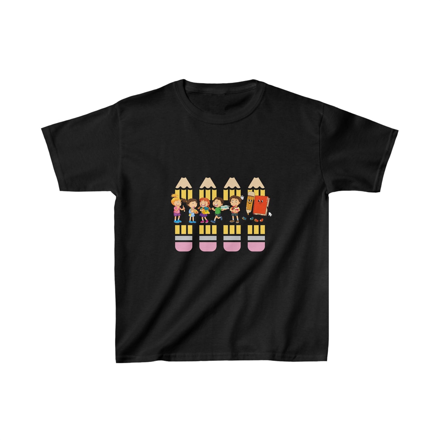 Back To School Kids Heavy Cotton™ Tee, Back to school Kids Shirt, 1st Day Of School Shirt, Back To School Cotton T-Shirt.