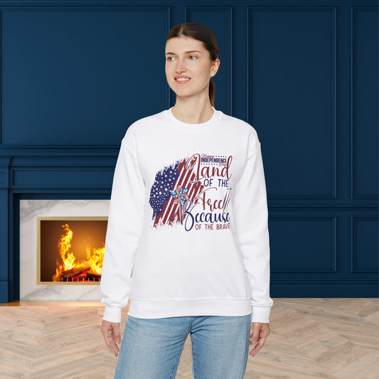 Happy 4th Of July Sweatshirt, USA Sweatshirt, Fourth of July unisex heavy blend crewneck sweatshirt.