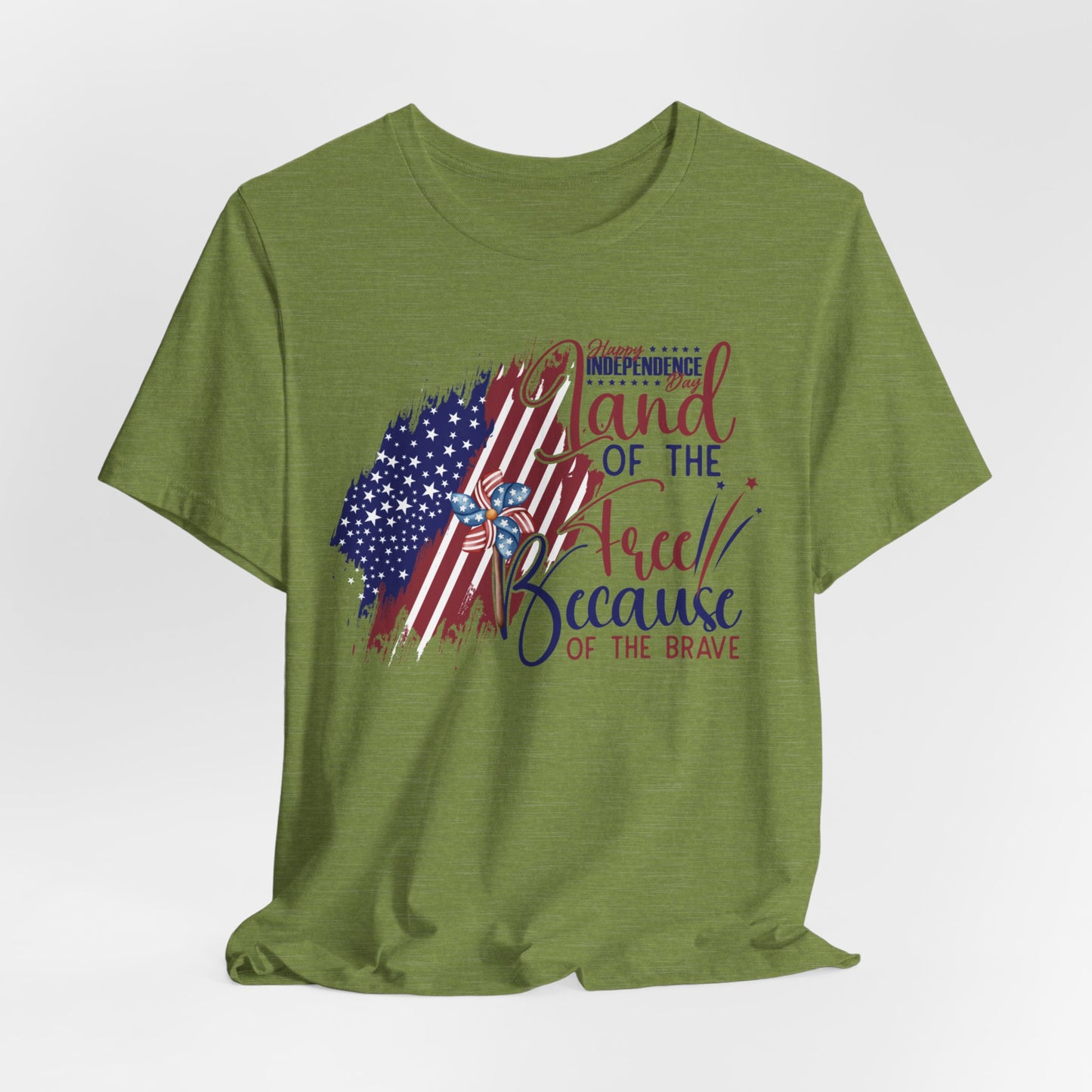 4th of July T-shirt, Happy Independence DayT-Shirt, Fourth of July unisex jersey short sleeve.