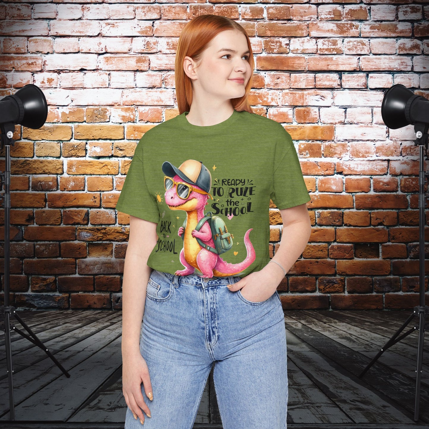 Ready To Rule The School T-shirt, Back To School T-Shirt, Teacher Back To school unisex jersey short sleeve.First Day Vibes T-Shirt.